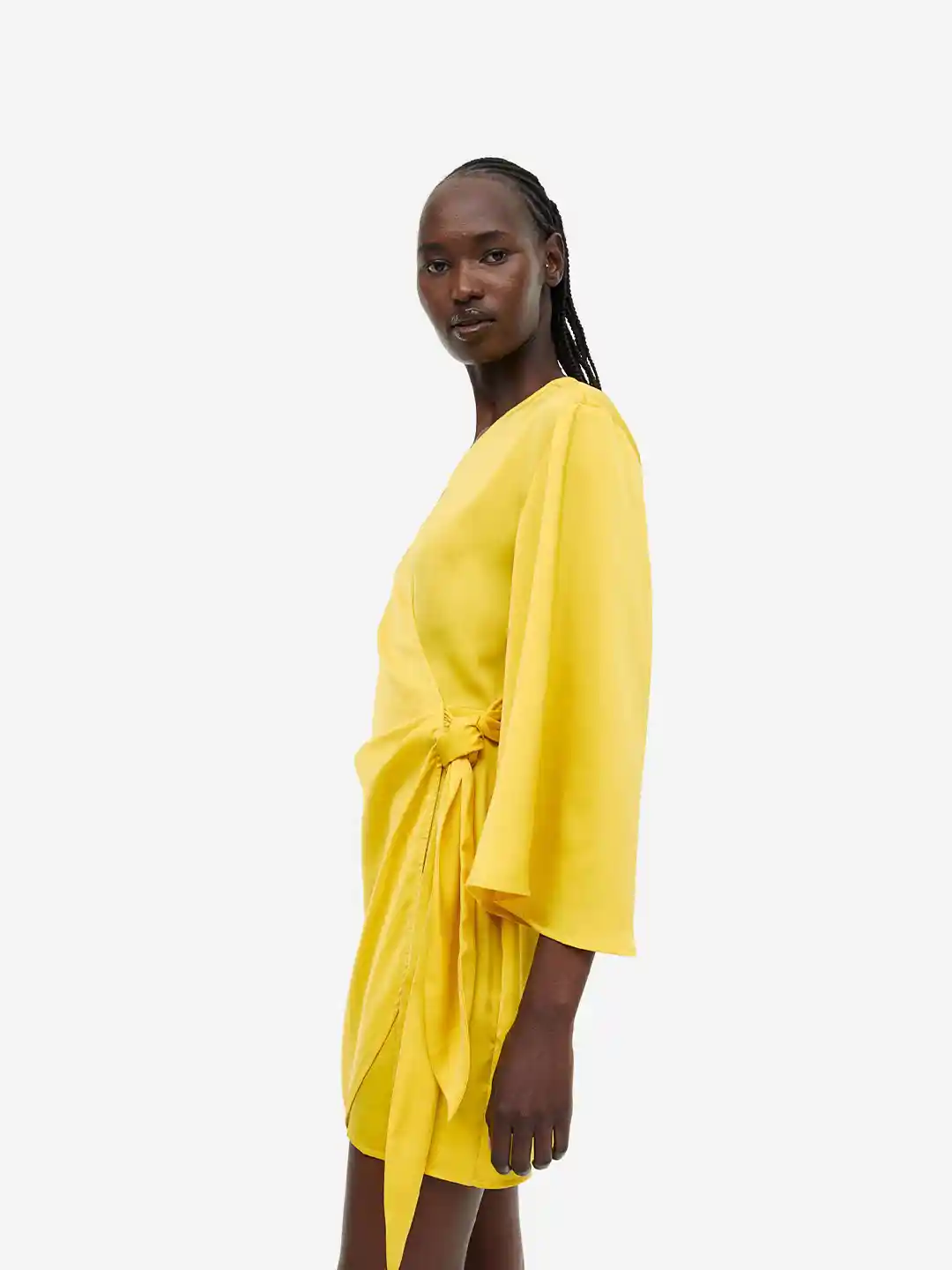 Buy H&M Satin Wrap Dress Dresses for Women 22311660 Myntra