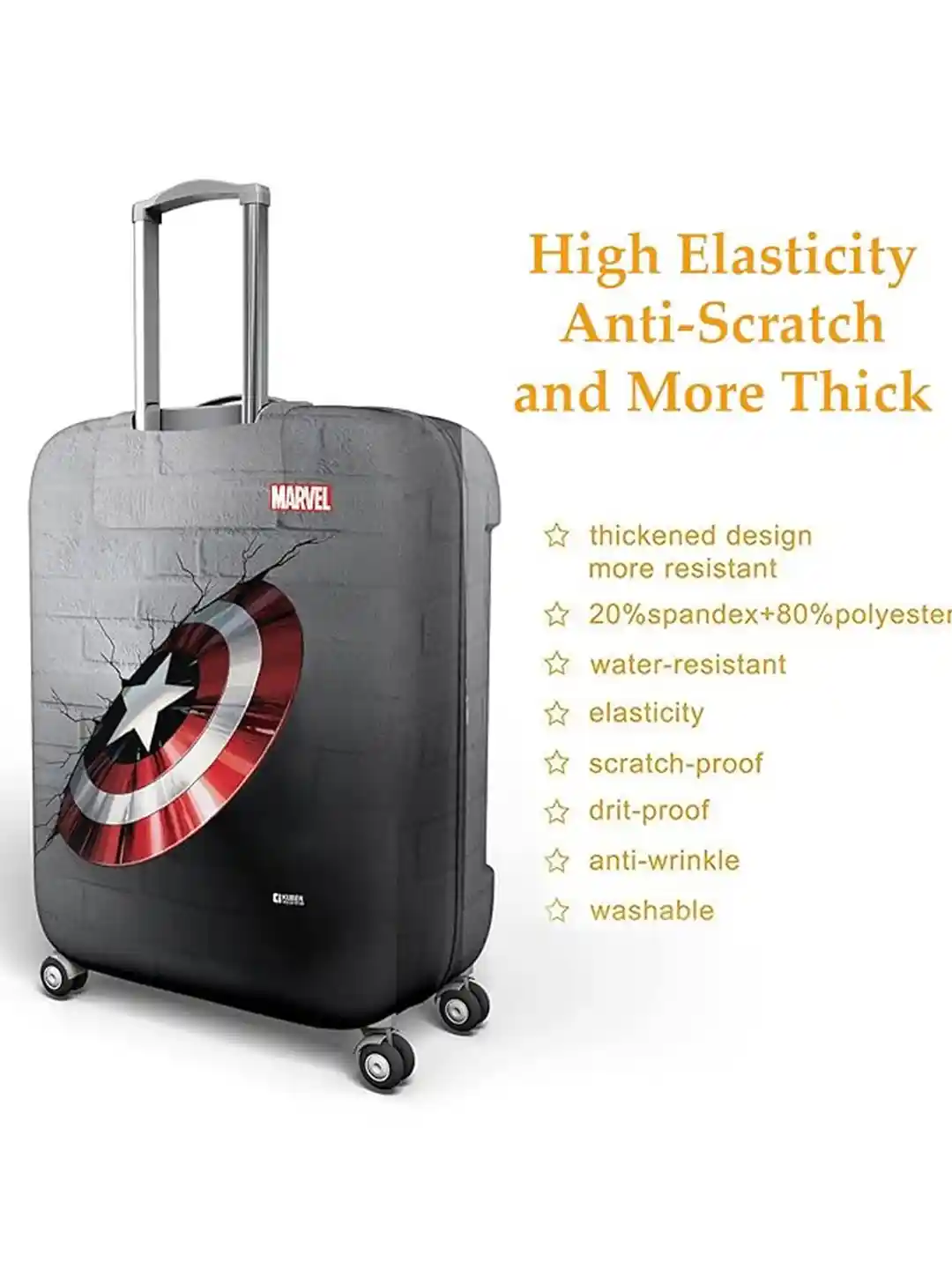 Buy Kuber Industries Marvel Captain America Shield Printed Water