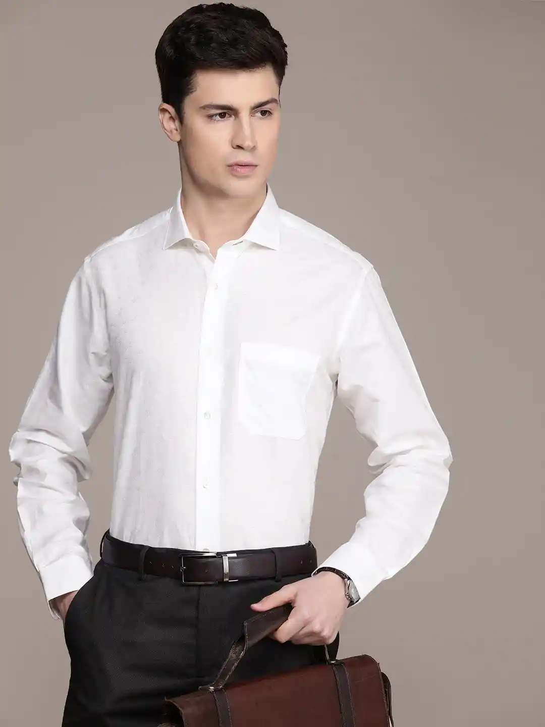 Ultra Wrinkle Free Van Heusen Men's Regular Fit Poplin Dress Shirt - Spread  Collar, Wrinkle Free Wrinkle Free Dress Shirt