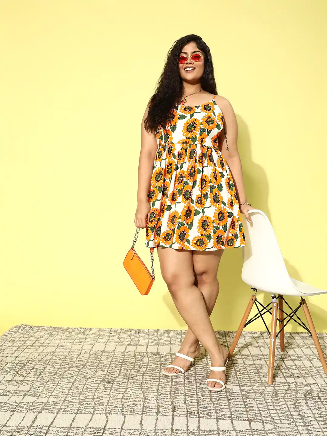 Plus Size Mini Costume Plus Satin Ruched One Shoulder Mini Dress