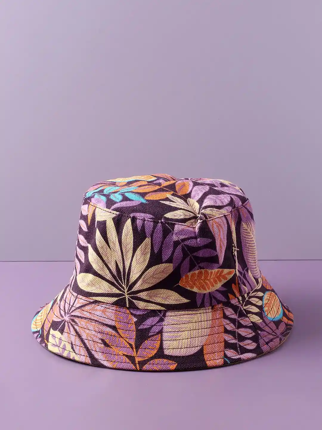 Men Bucket Hat Flower French Accent Men Floral Printed Bucket Hat
