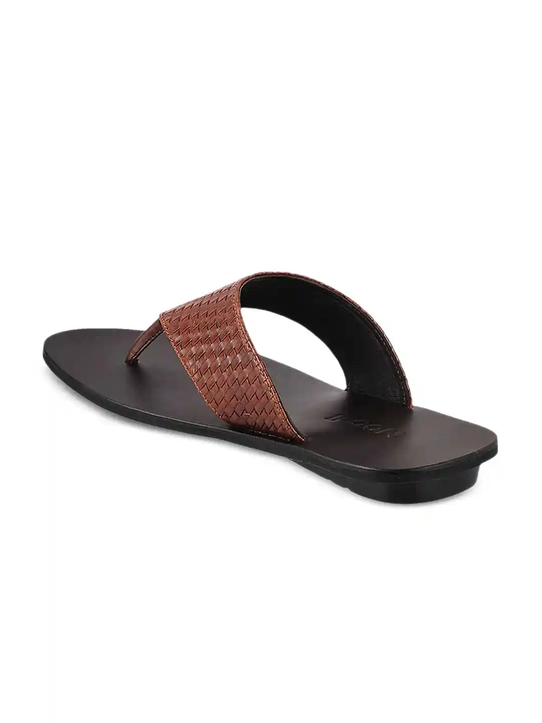 Mochi Men Brown Comfort Sandals