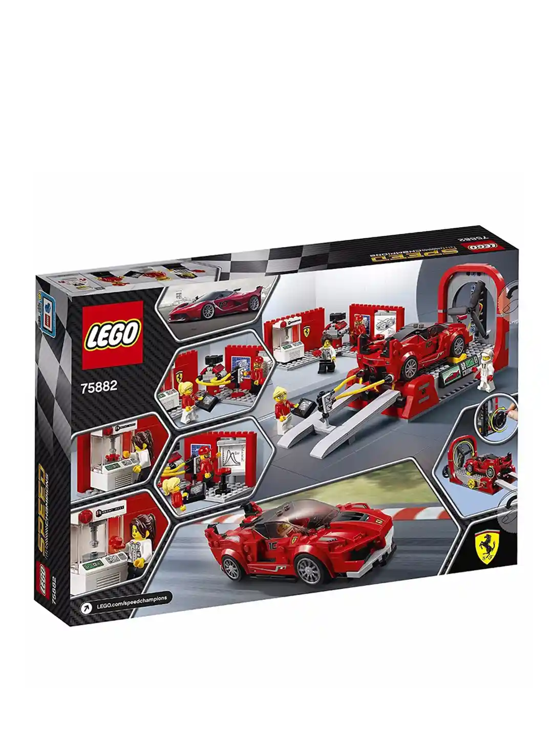 Buy Funskool Multicoloured Lego Ferrari FXXK and Development