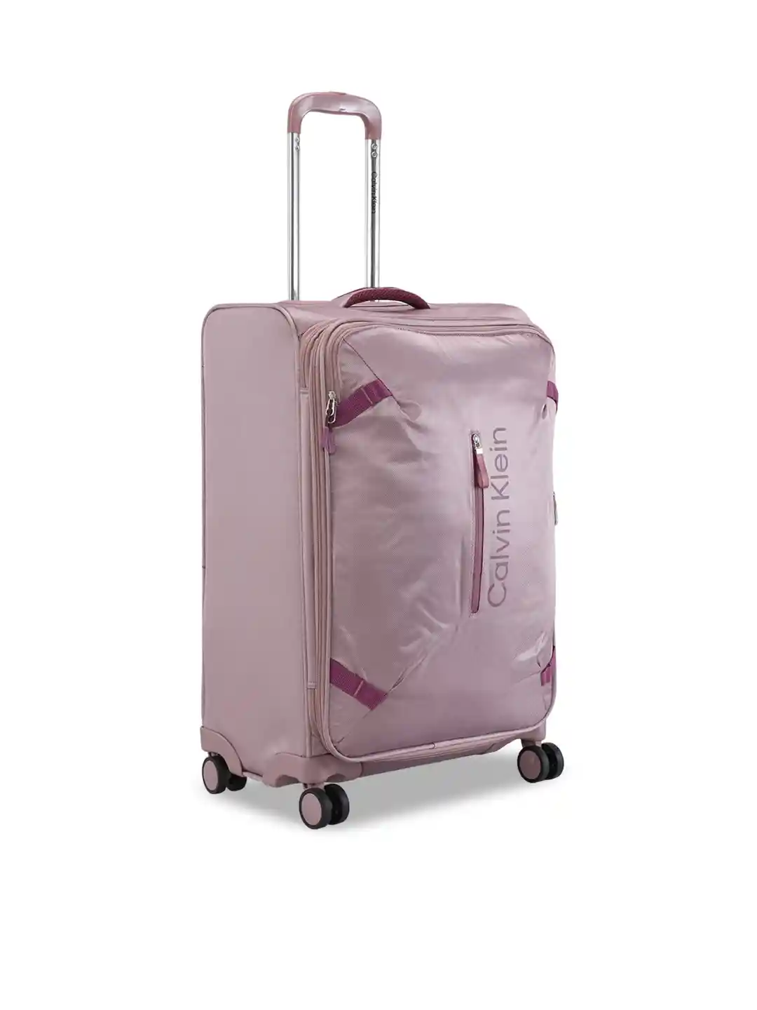 Buy Calvin Klein Rockaway Rose Soft Medium Luggage Trolley Bag