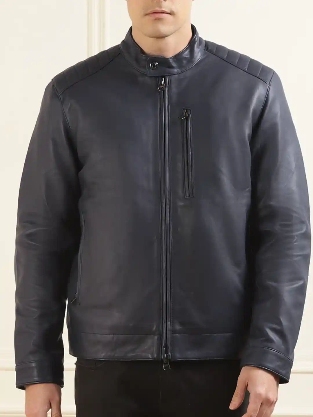 Reversible Jackets Pure Leather Jacket Price In India Buy HACKETT - Main Image