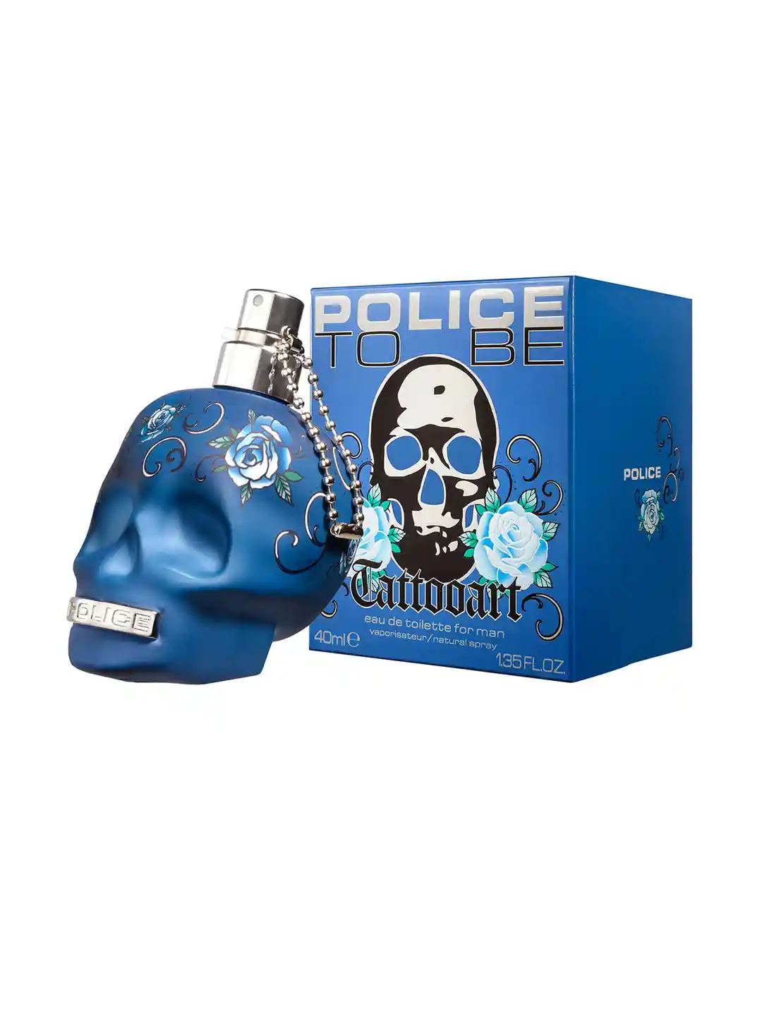 Police Men To Be Tattoo Art Eau De Toilette Natural Spray 40ml