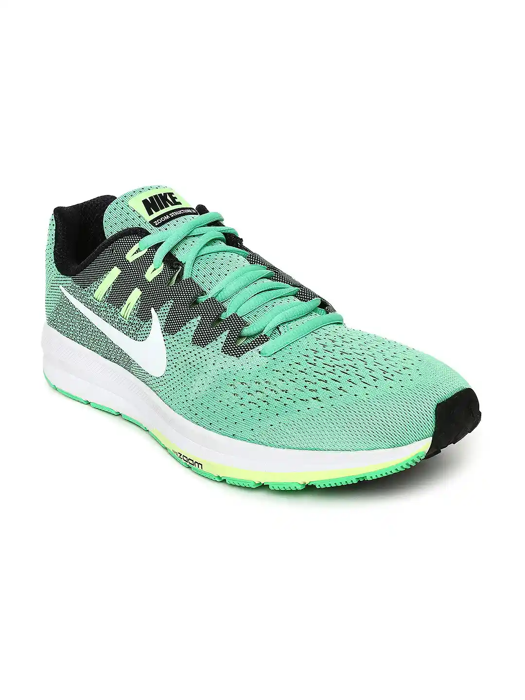 Buy Nike Men Sea Green AIR ZOOM STRUCTURE 20 Running Shoes