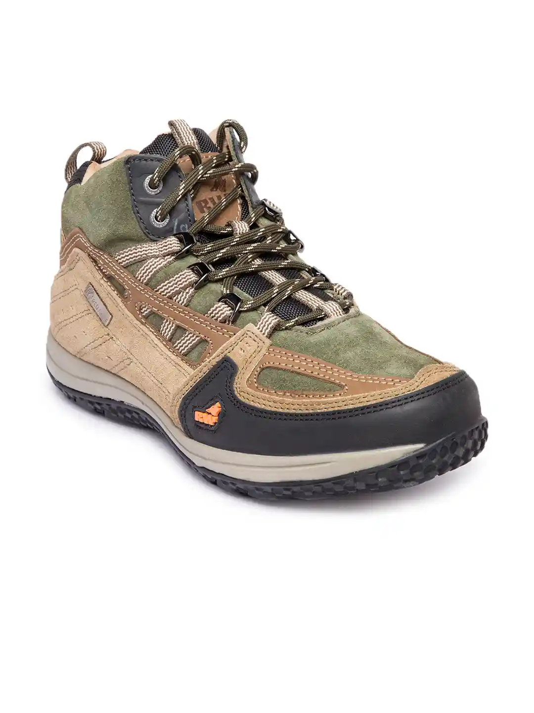 Buy Red Chief Men Leather Mid-Top Trekking Shoes Sports Shoes