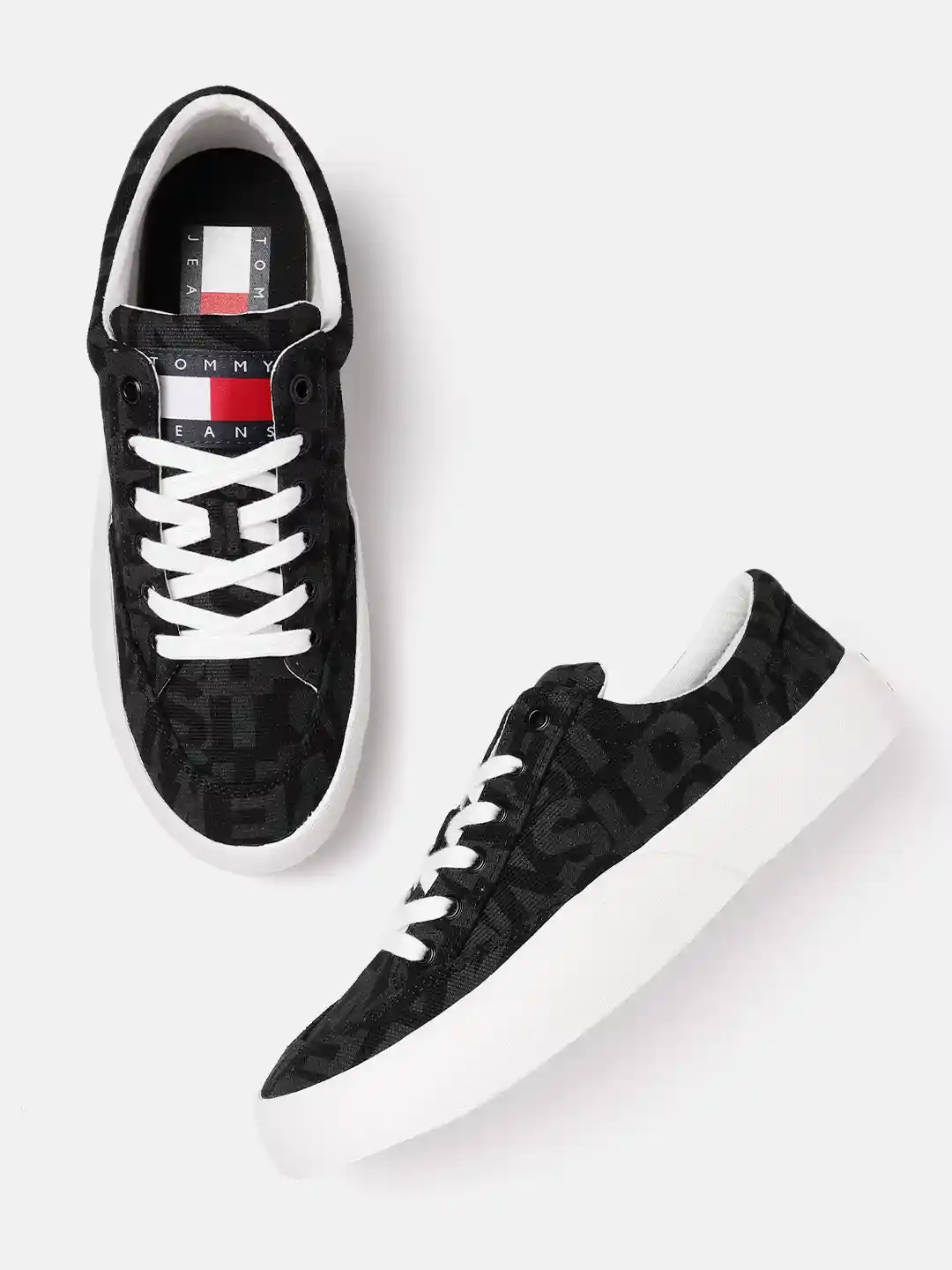 Buy Tommy Hilfiger Men Brand Logo Print Sneakers Casual Shoes