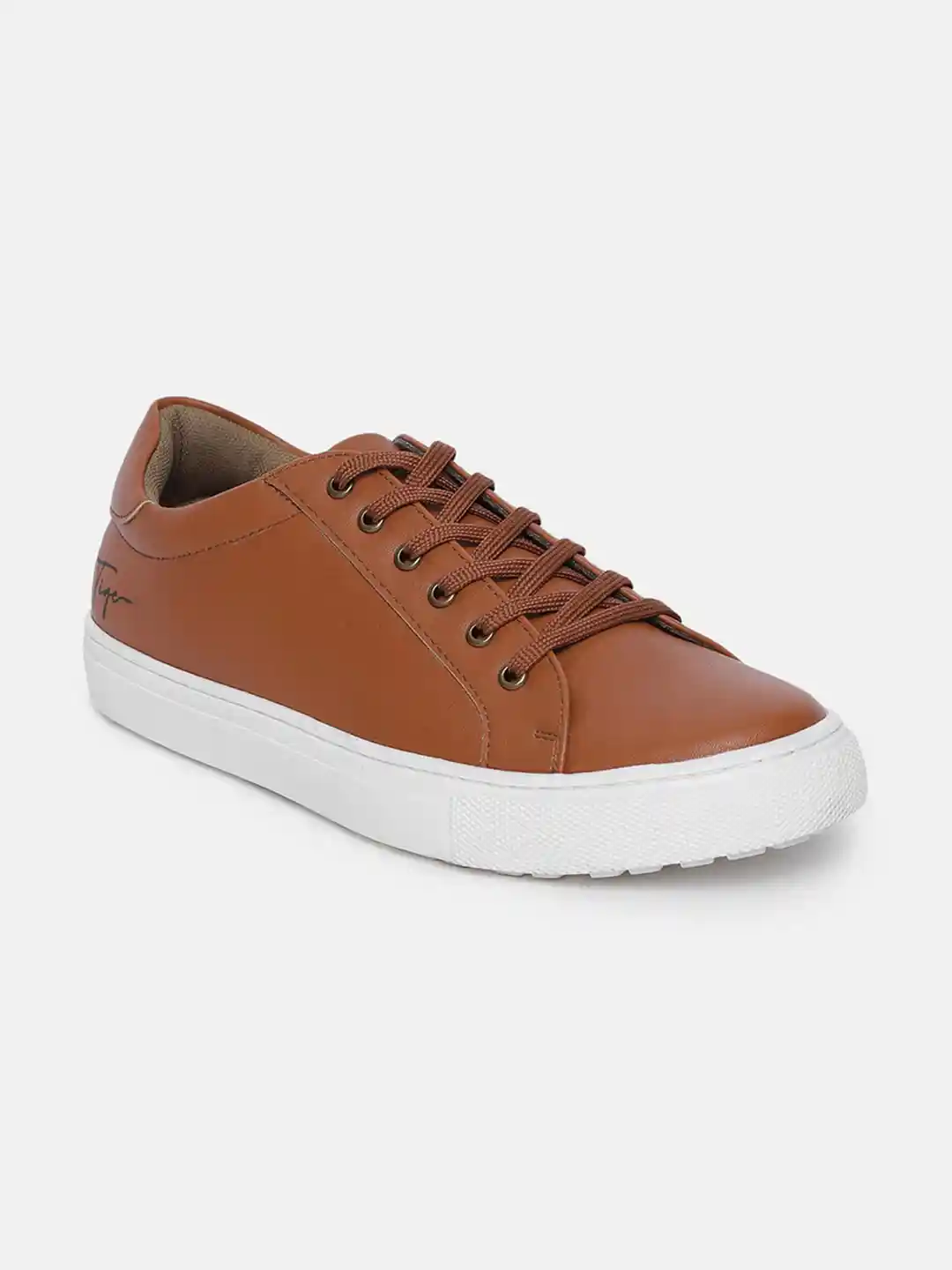 Buy The Indian Garage Co Men Lace Up Contrast Sole Sneakers