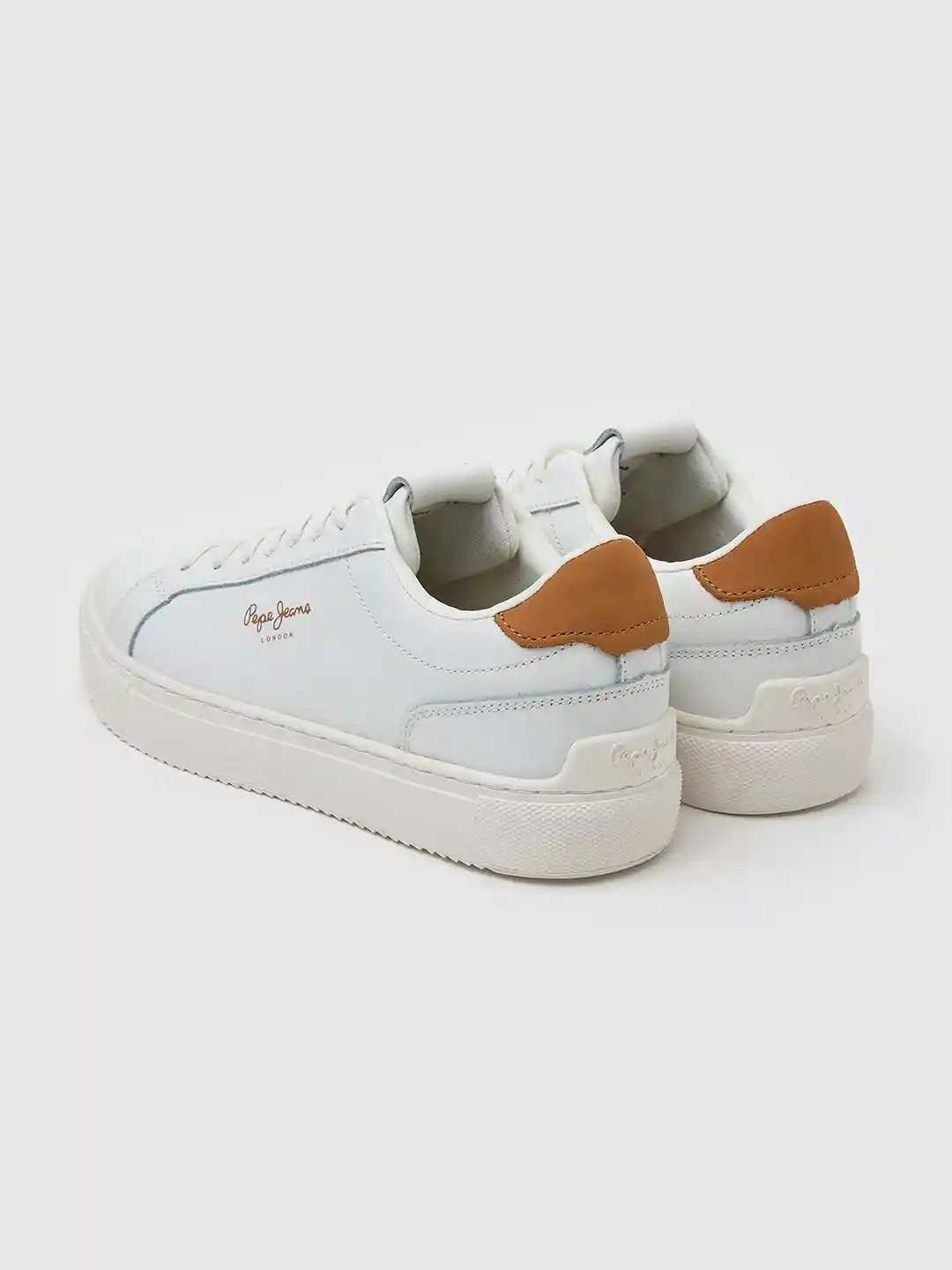 Leather Sneakers Pepe Jeans Adams Premium ADAMS RIGA White