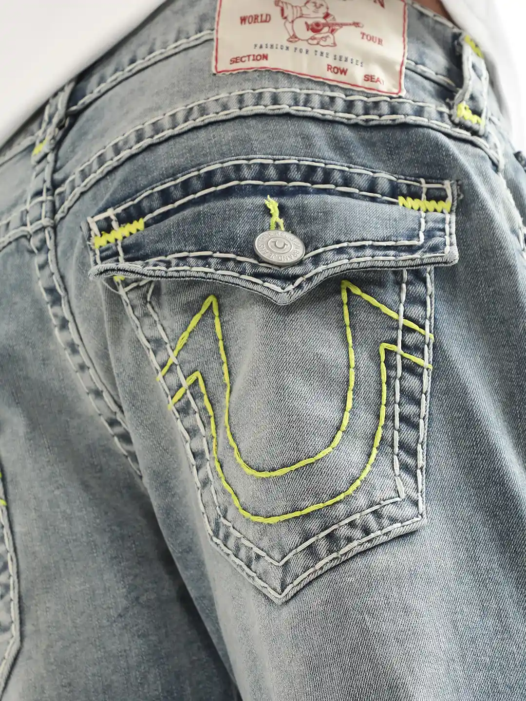 Buy True Religion Men Rocco Super T Skinny Fit Highly Distressed