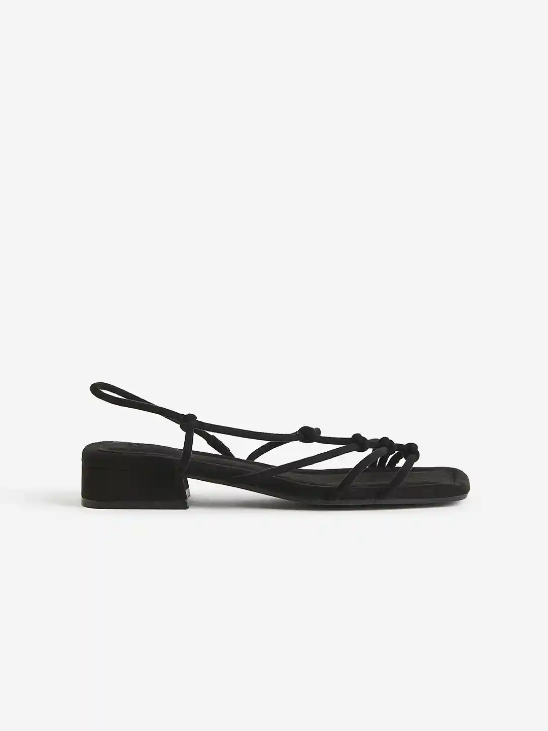 Myntra Tie Strap Sandals H&m H&M Women Knot-Detail Strappy Sandals