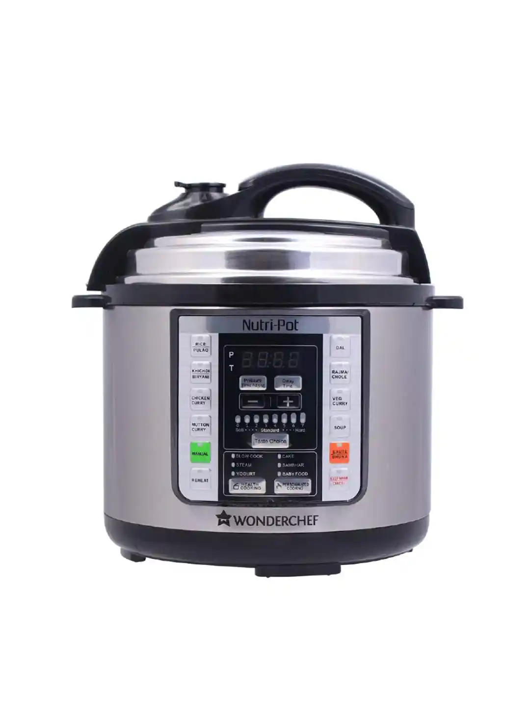 Buy Wonderchef Black Electric Pressure Cooker With 7-in-1 Function
