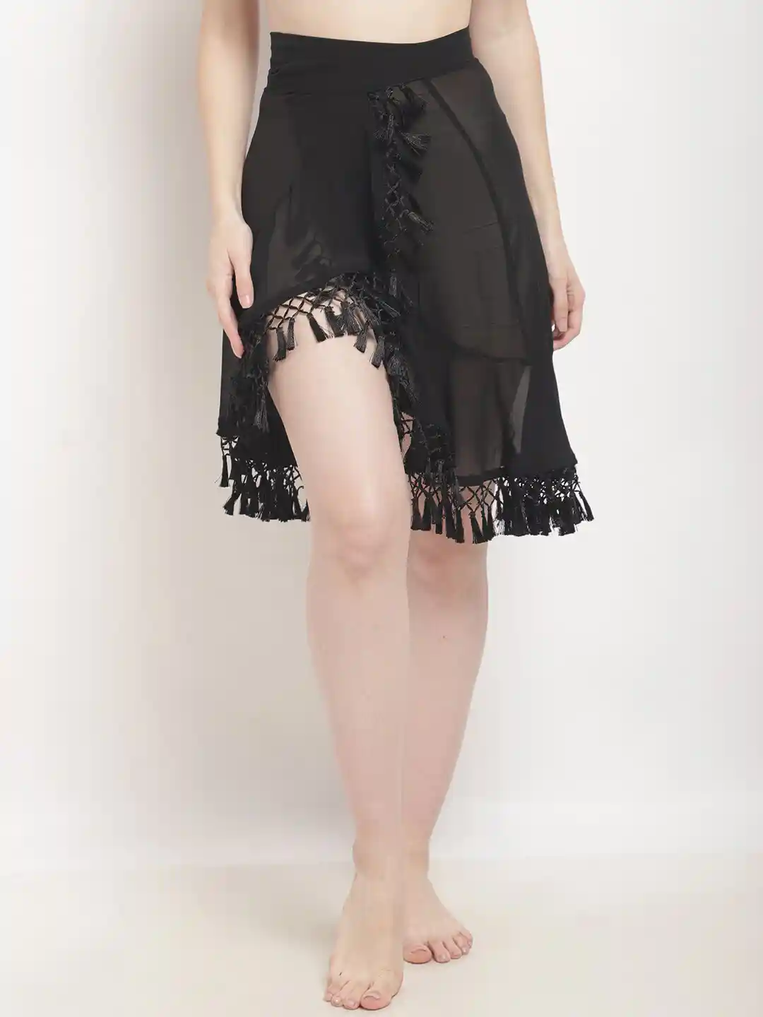 Buy Aoba Wrap Around Beachwear Skirt Swimwear Cover up Bottom