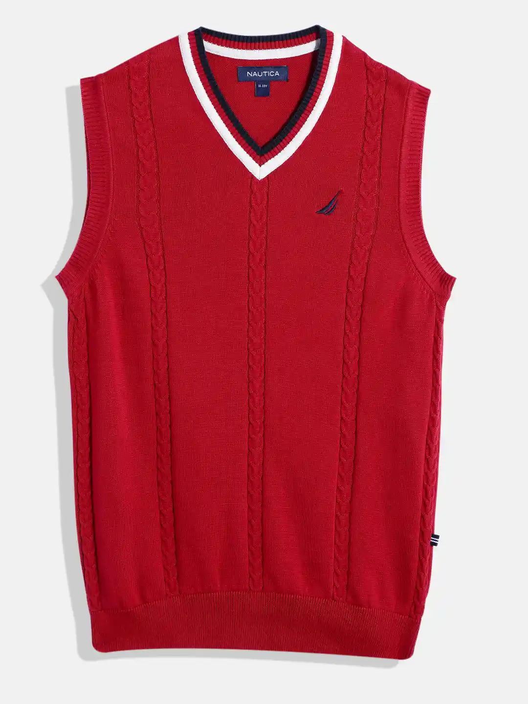 Buy Nautica Boys Cable Knit Sweater Vest Sweaters for Boys