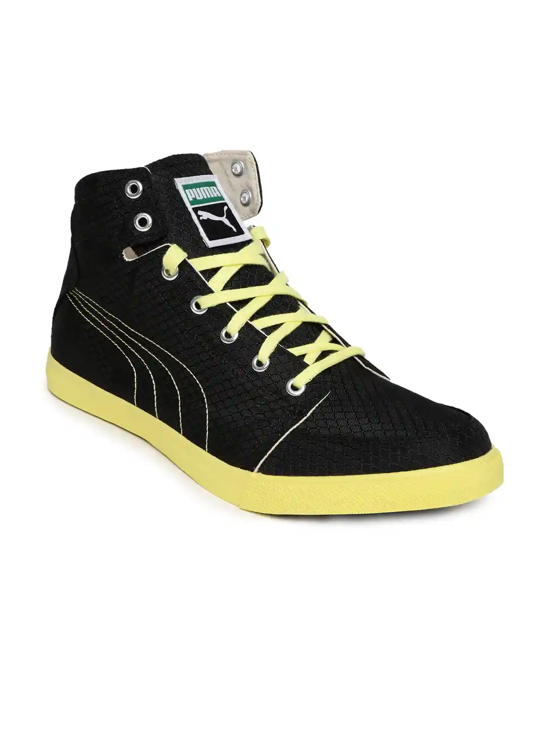 Casual Shoes Puma High Ankle Sports Shoes Buy Puma Men Black Solid