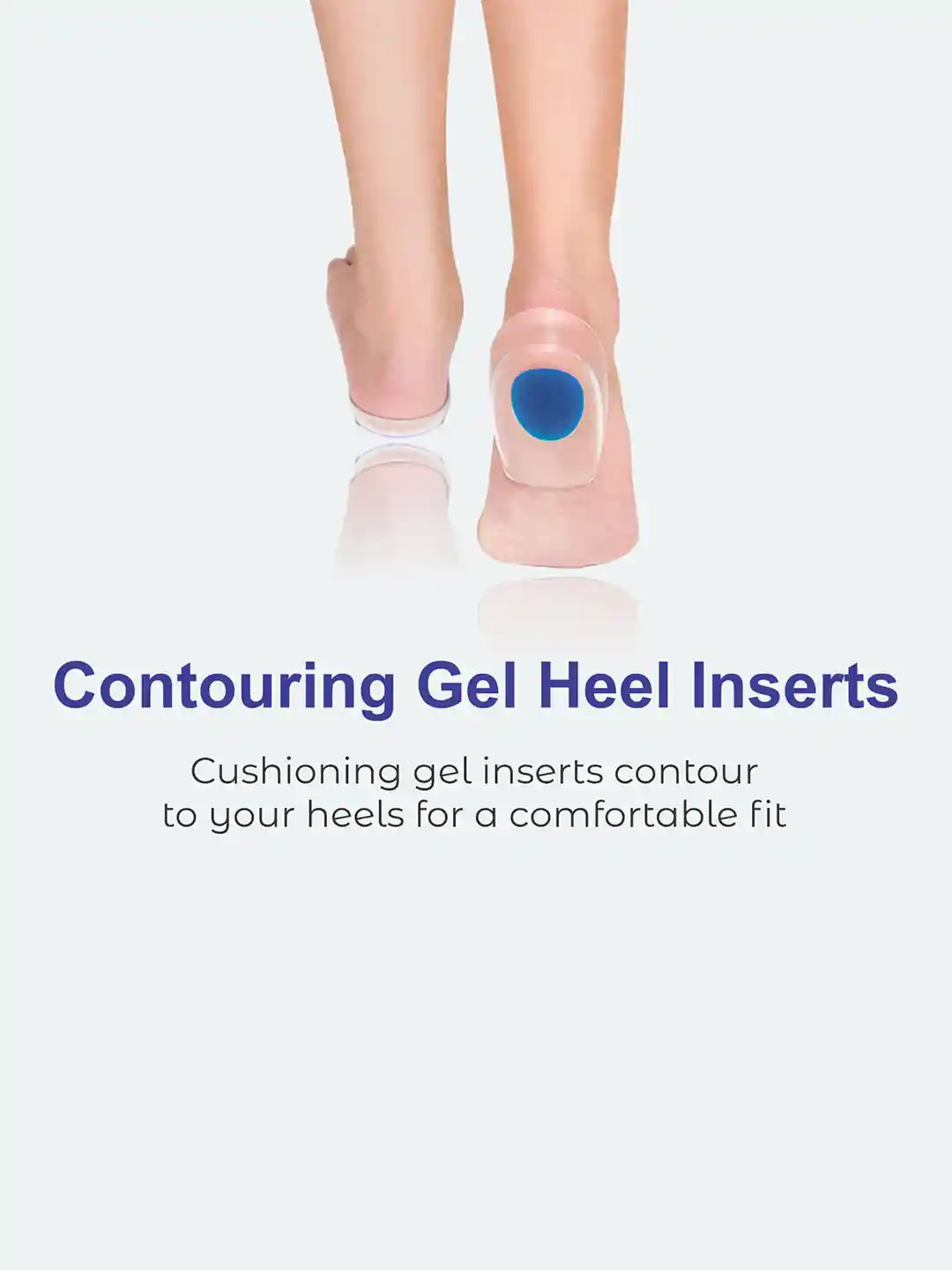 Buy Dr Foot Antimicrobial Silicone Gel Heel Cups Shoe