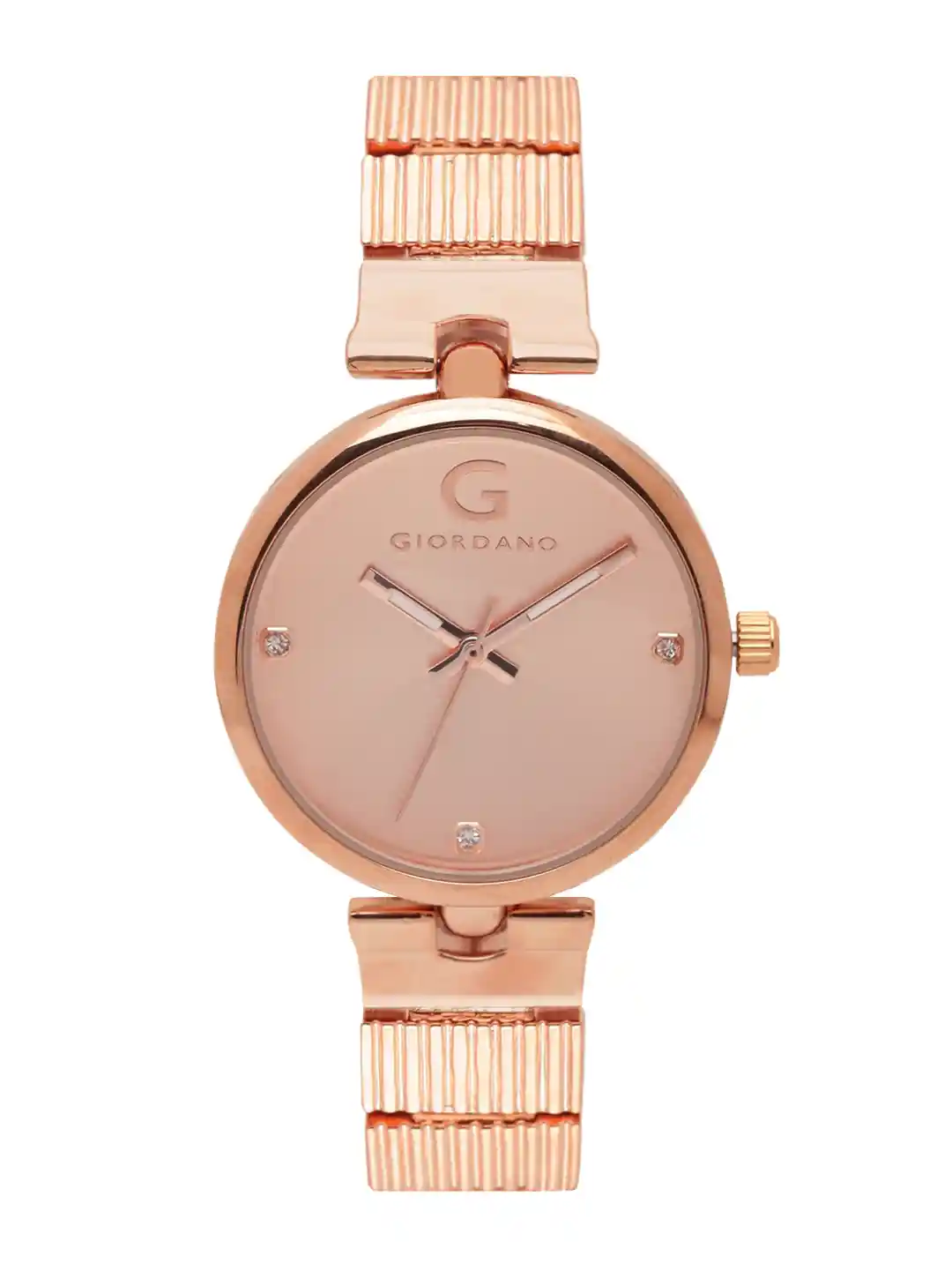 GIORDANO Women Rose Gold-Toned Analogue Watch A2058-44