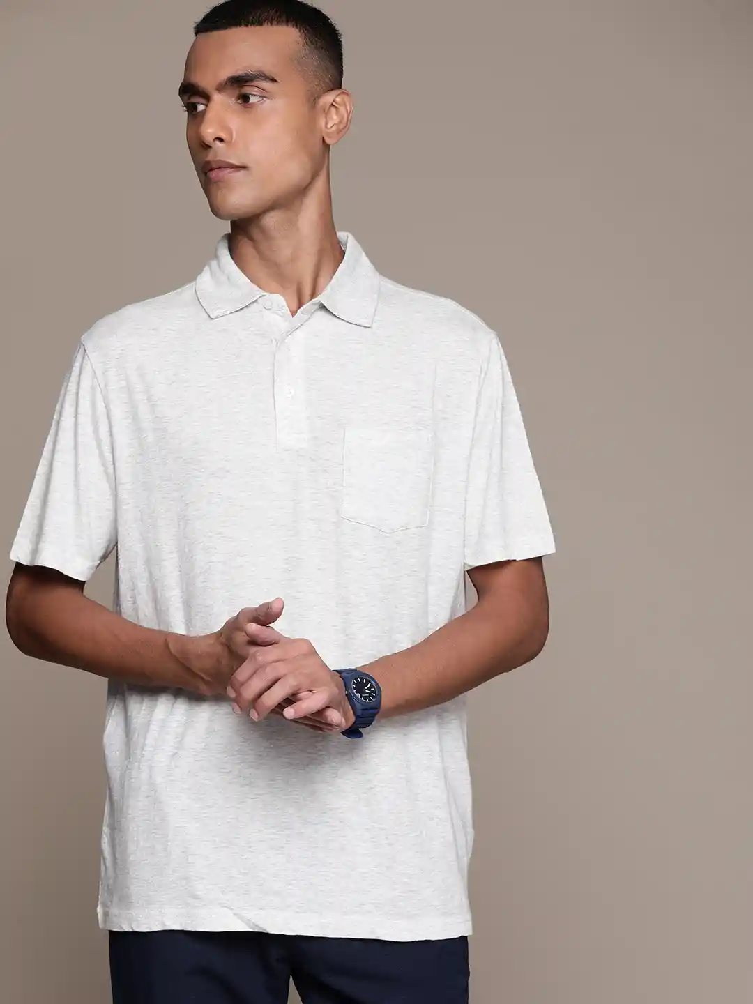 Buy Macy's Club Room Polo Collar Regular Fit T-shirt Tshirts for