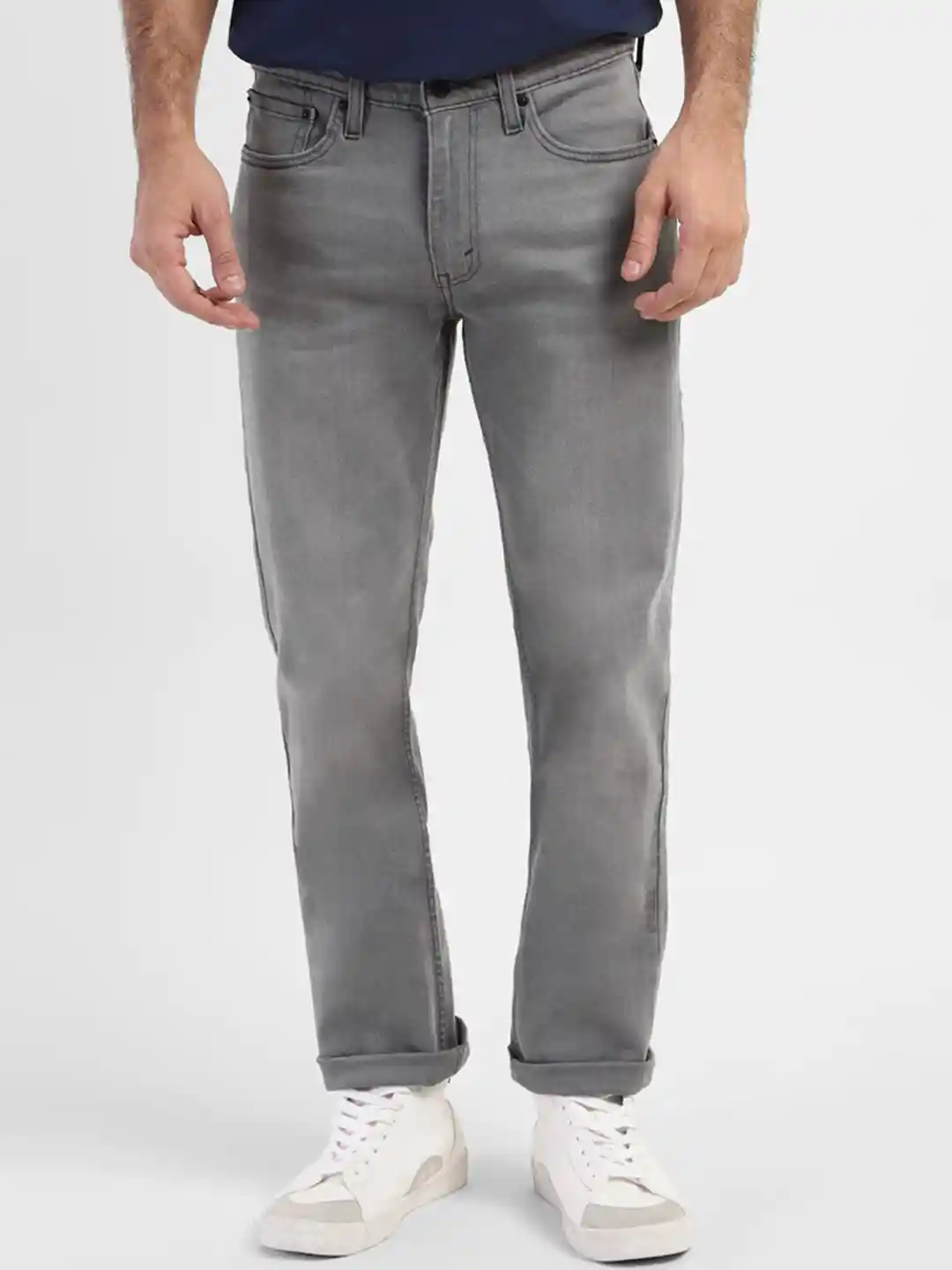 Levis Men Regular Fit Clean Look Light Shad Jeans