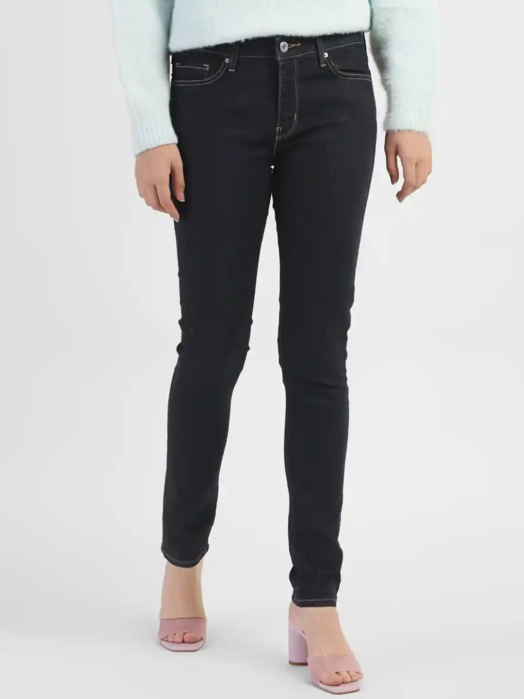 Levis Women Mid-Rise Skinny Fit Jeans
