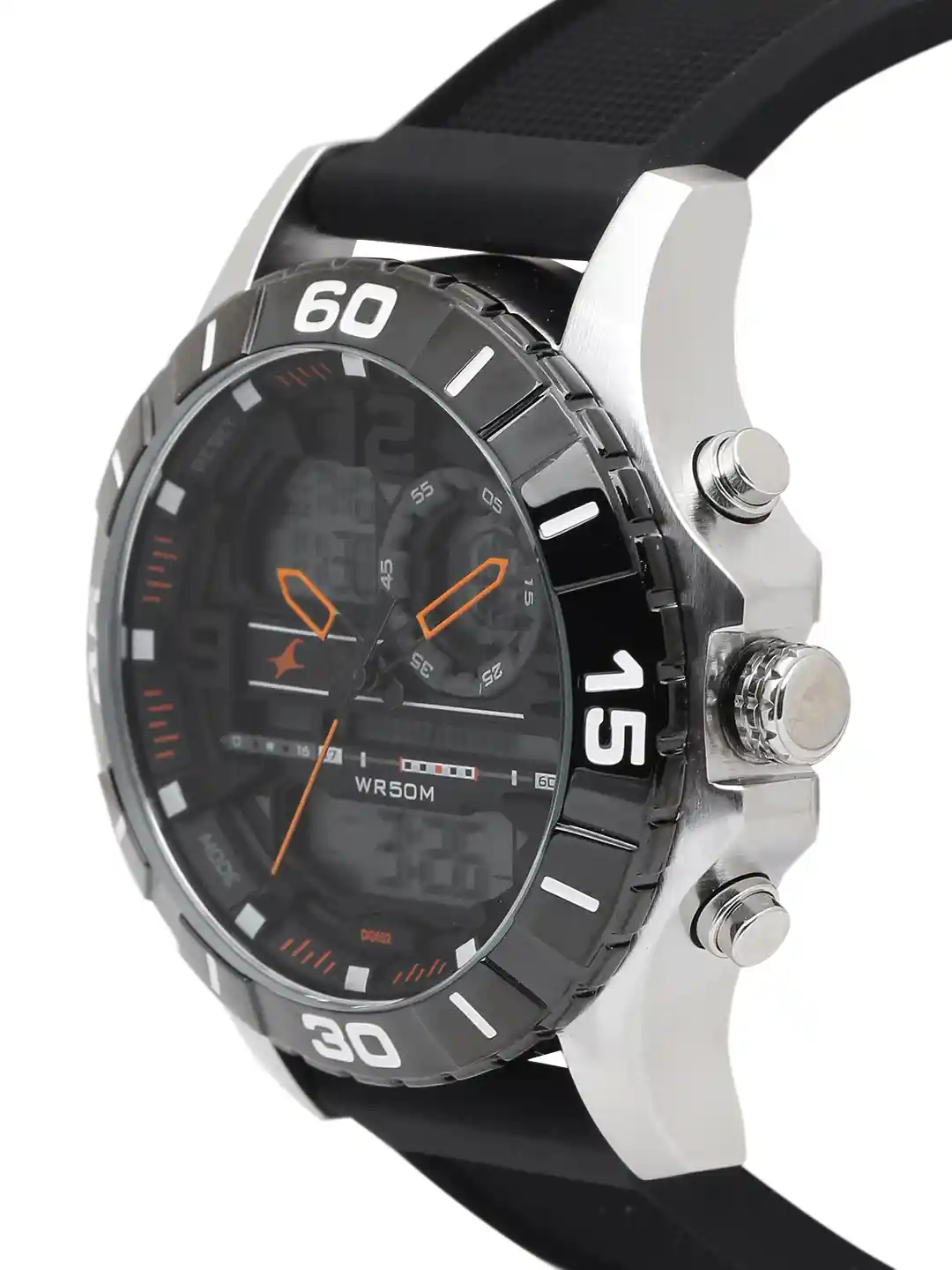 Buy Fastrack Men Black Analogue and Digital Watch 38035SP03