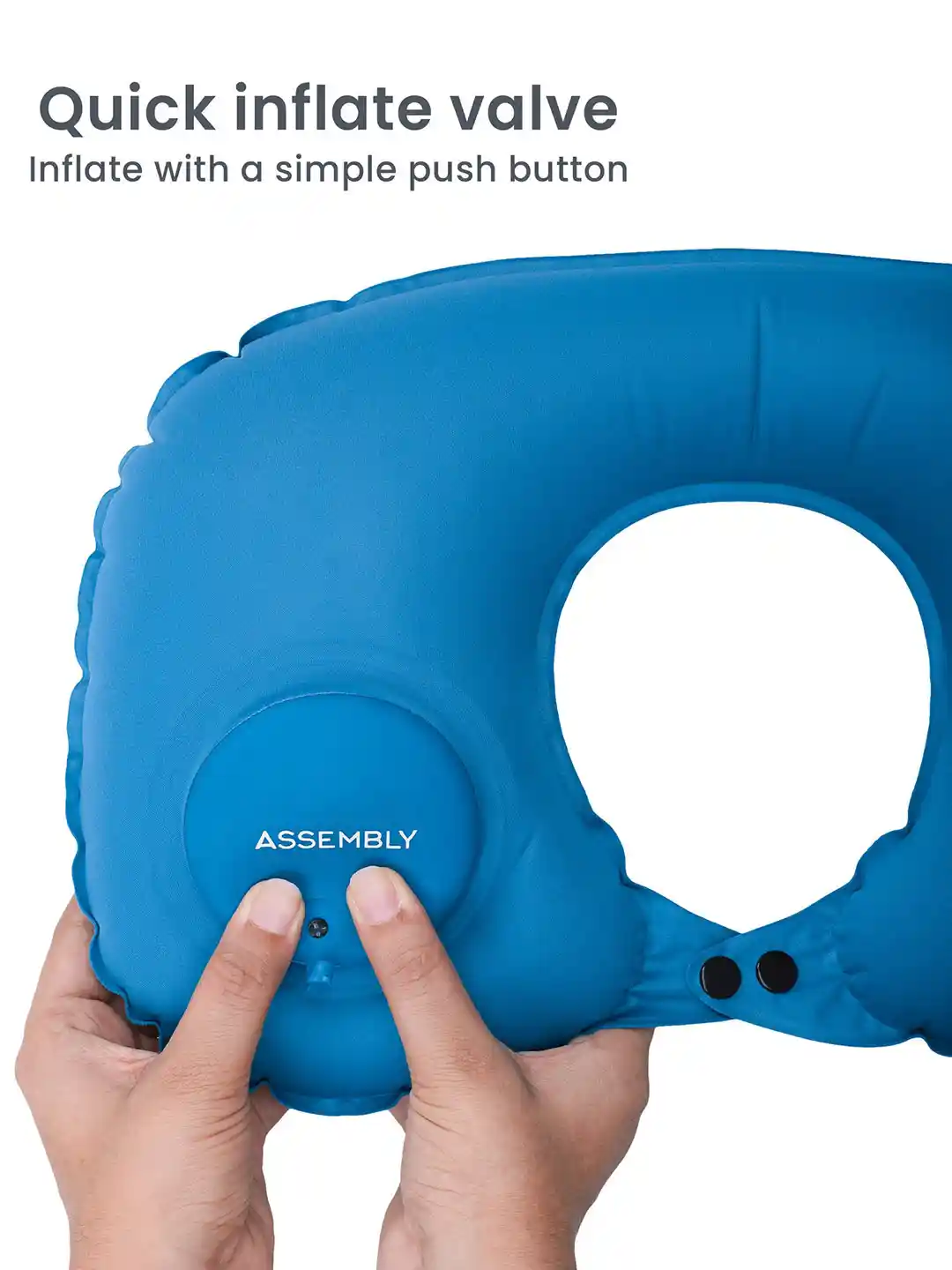 Buy Assembly Inflatable Travel Neck Pillow Pillows for Unisex