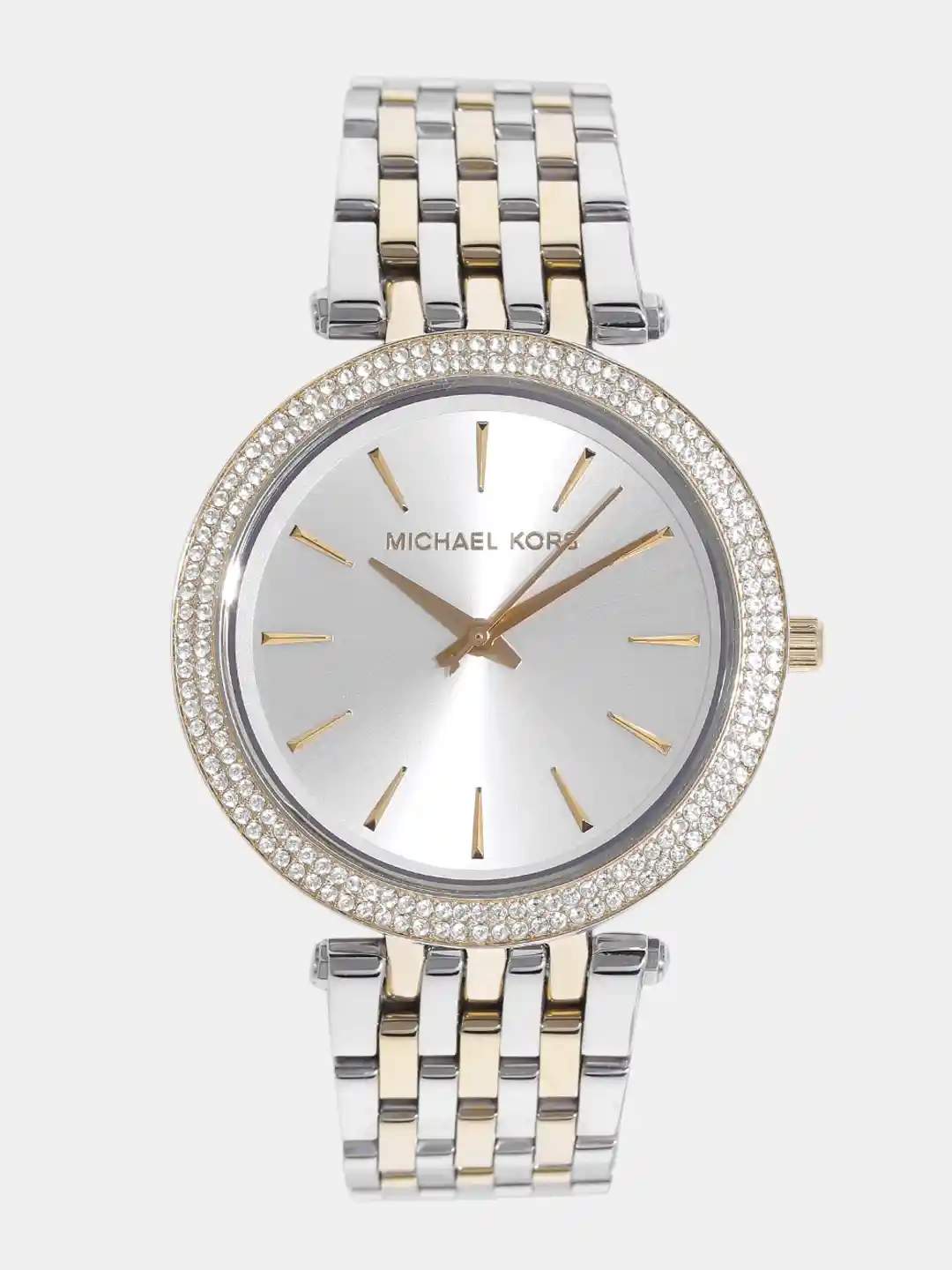 Buy Michael Kors Women Silver-Toned Analogue Watch MK3215-2