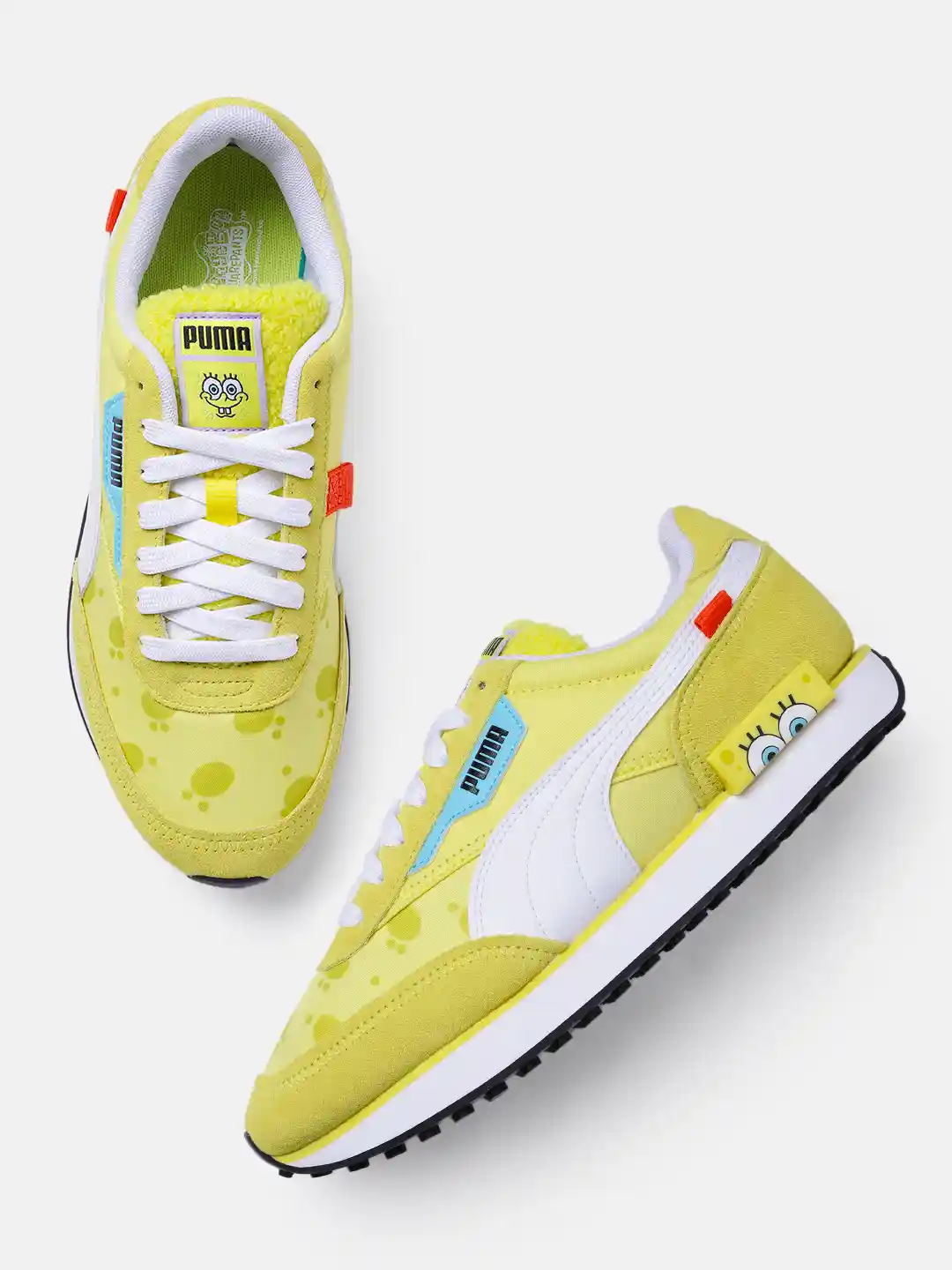 Buy Puma Unisex SPONGEBOB Future Rider SquarePants Paw Printed