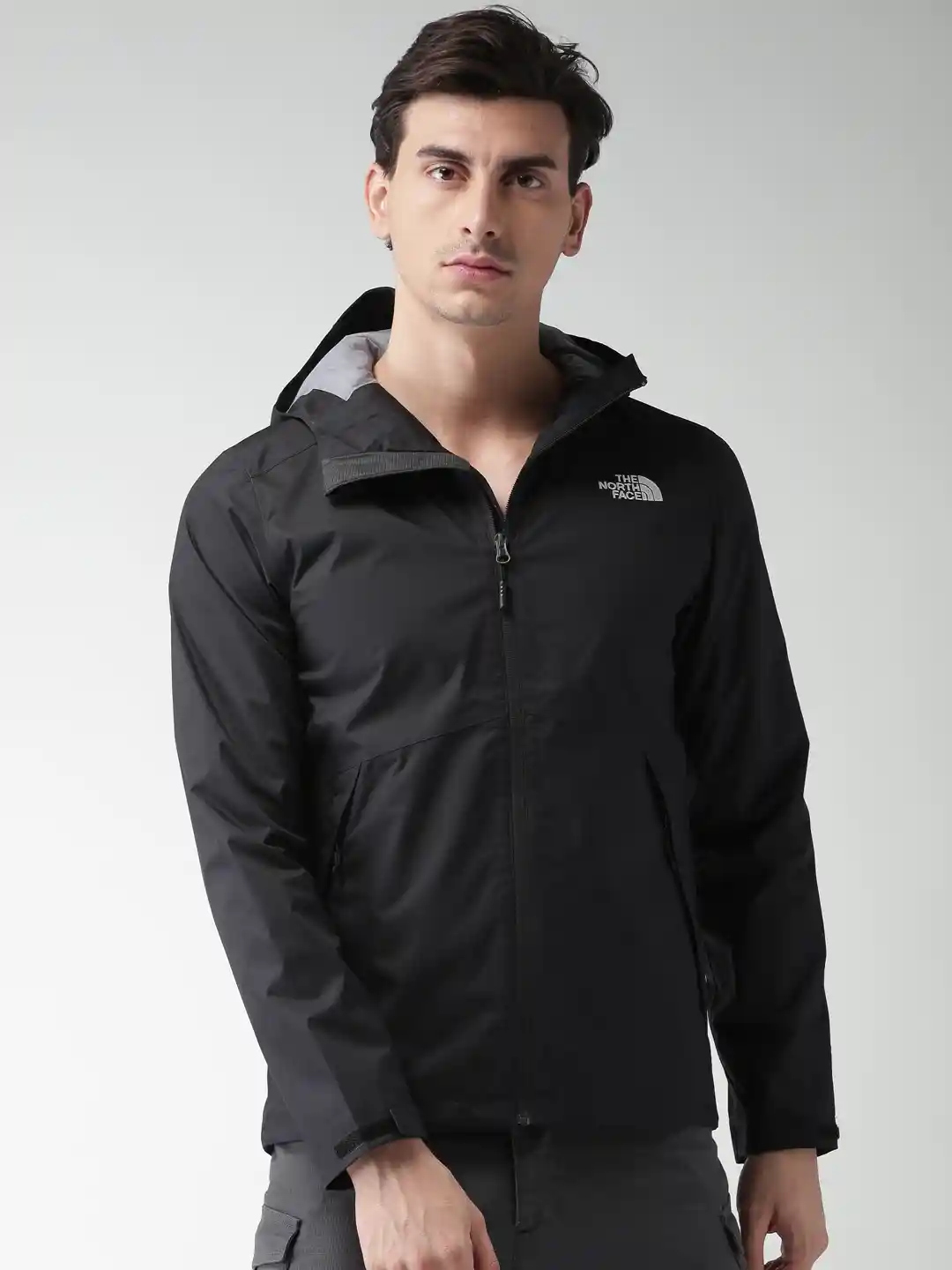 Buy The North Face Men Black Solid Sporty Jacket Jackets for Men