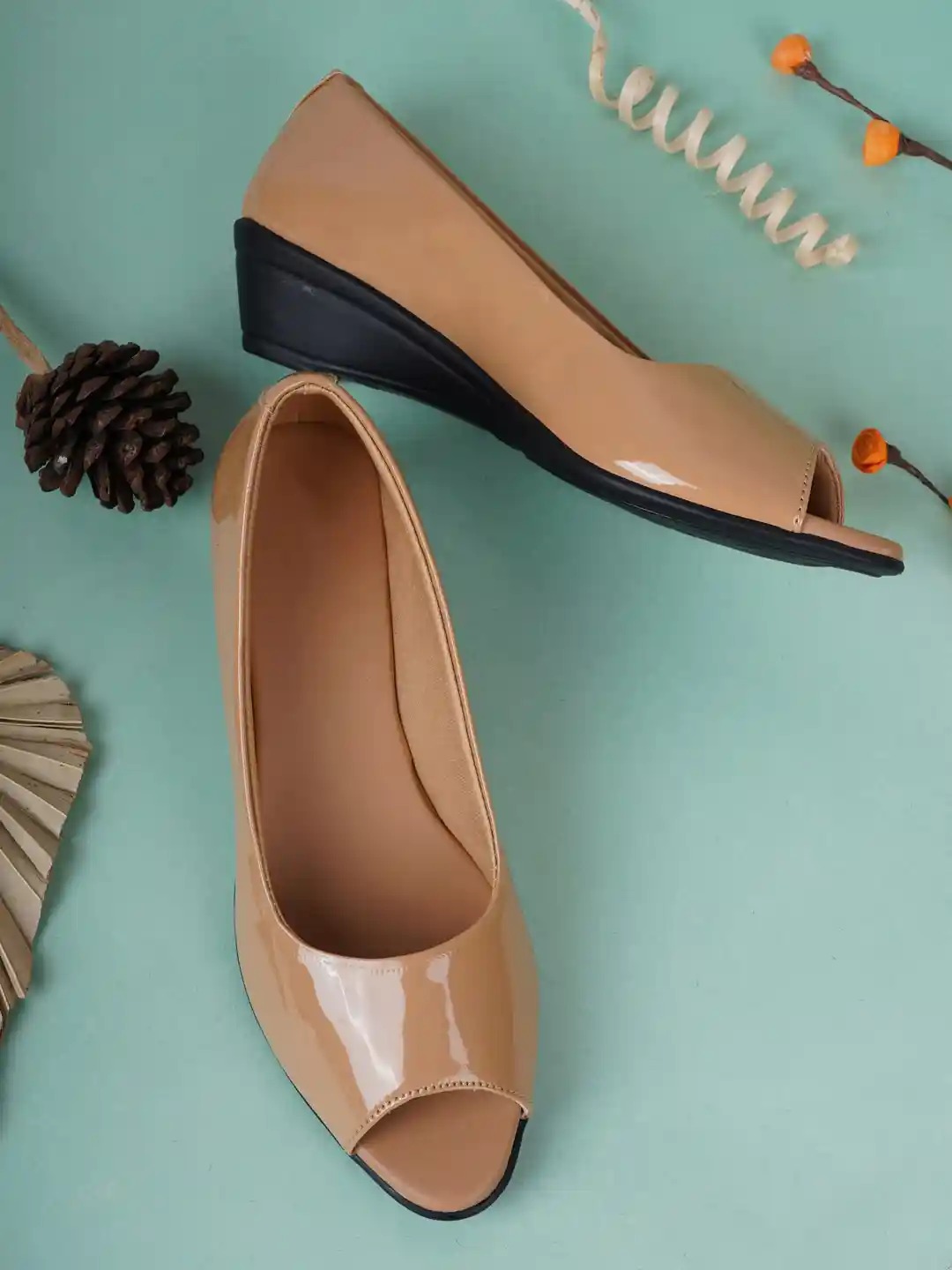 Buy Style Shoes Peep Toes Comfort Heel Pumps Heels for Women