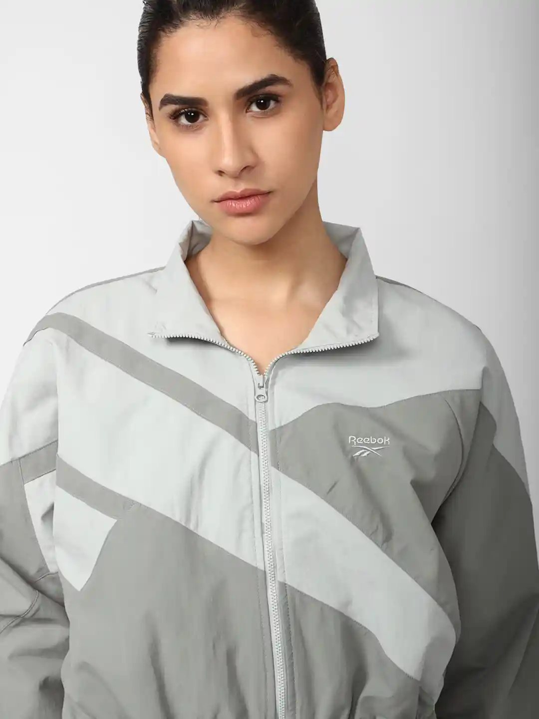 Buy Reebok Women Cl AE FR TT Cropped Sporty Jacket Jackets for