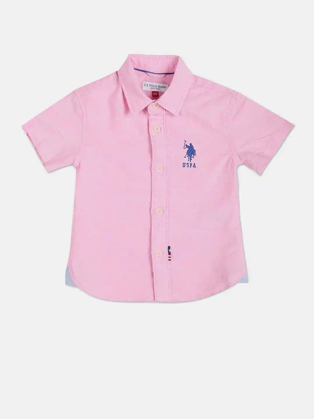 Buy Polo Kids Boys Spread Collar Oxford Cotton Casual