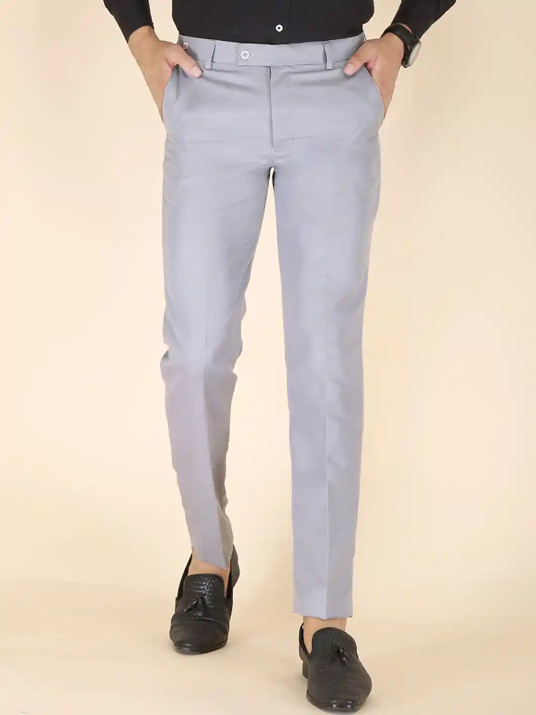 Buy FUBAR Men Comfort Easy Wash Cotton Formal Trousers - Trousers for Men  22655872 | Myntra
