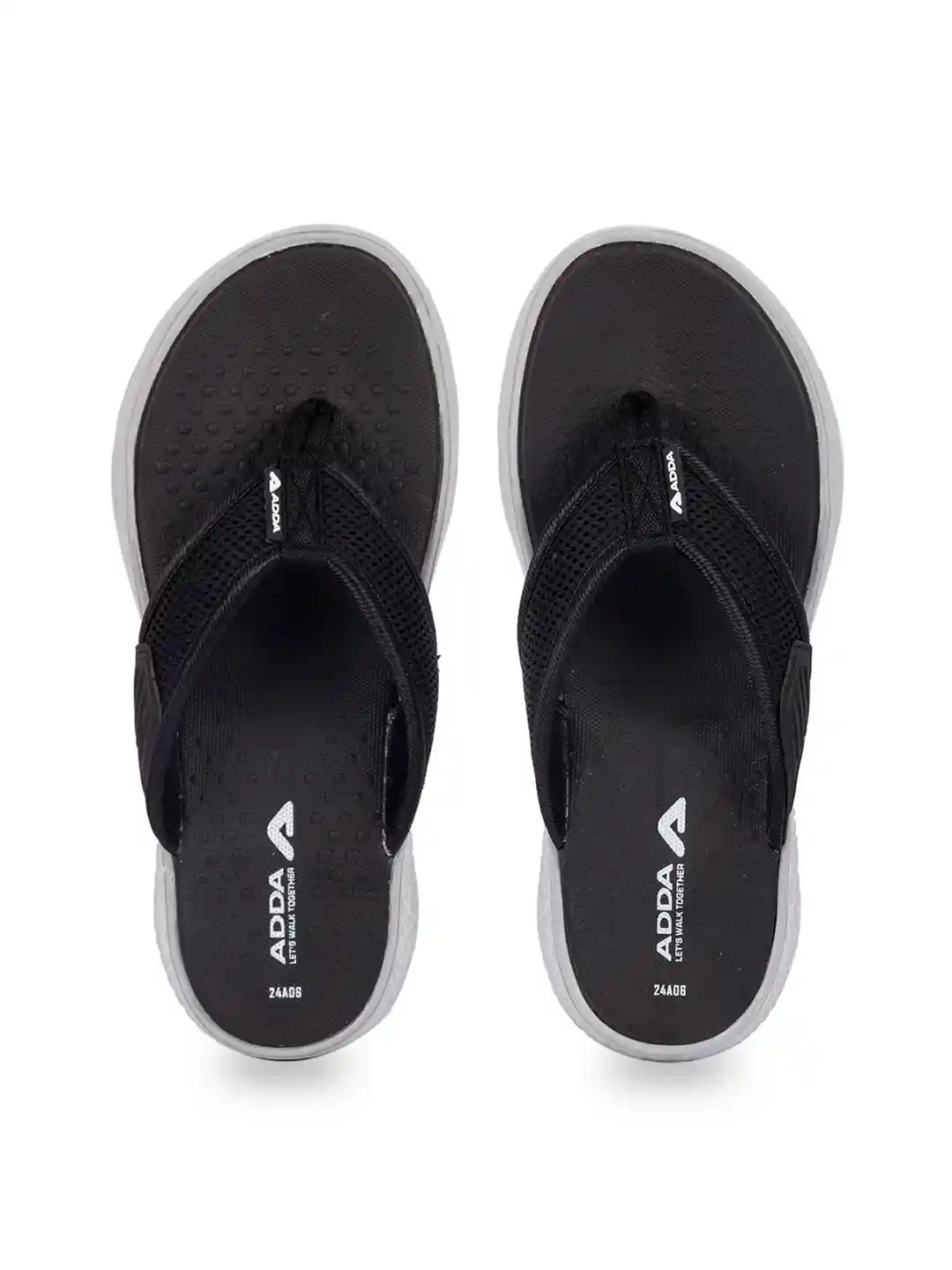 Adda Footwear Adda Slippers Price Adda Men Textured Rubber Thong