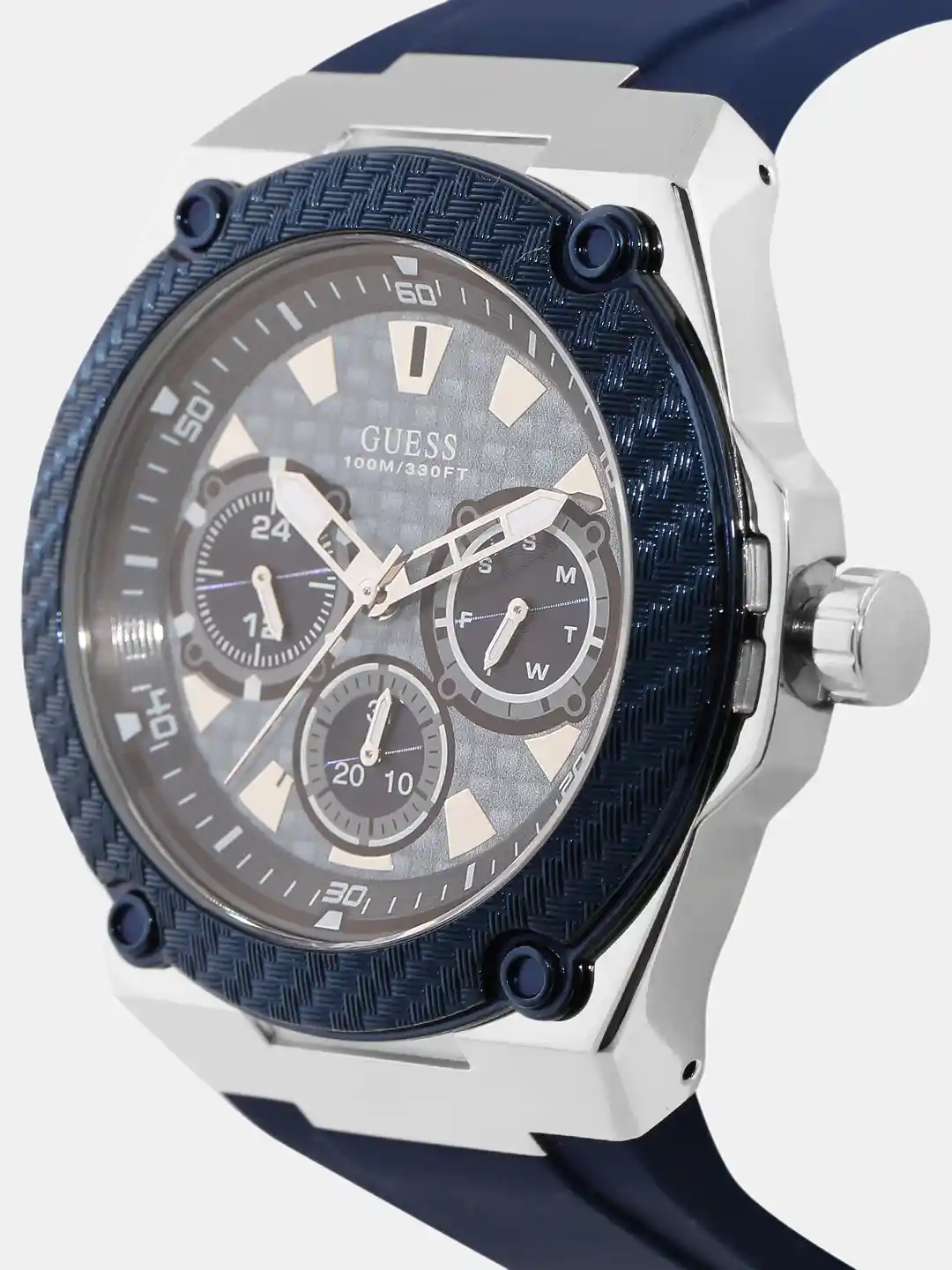 Buy GUESS Men Grey Multifunction Analogue Watch W1049G1 Watches