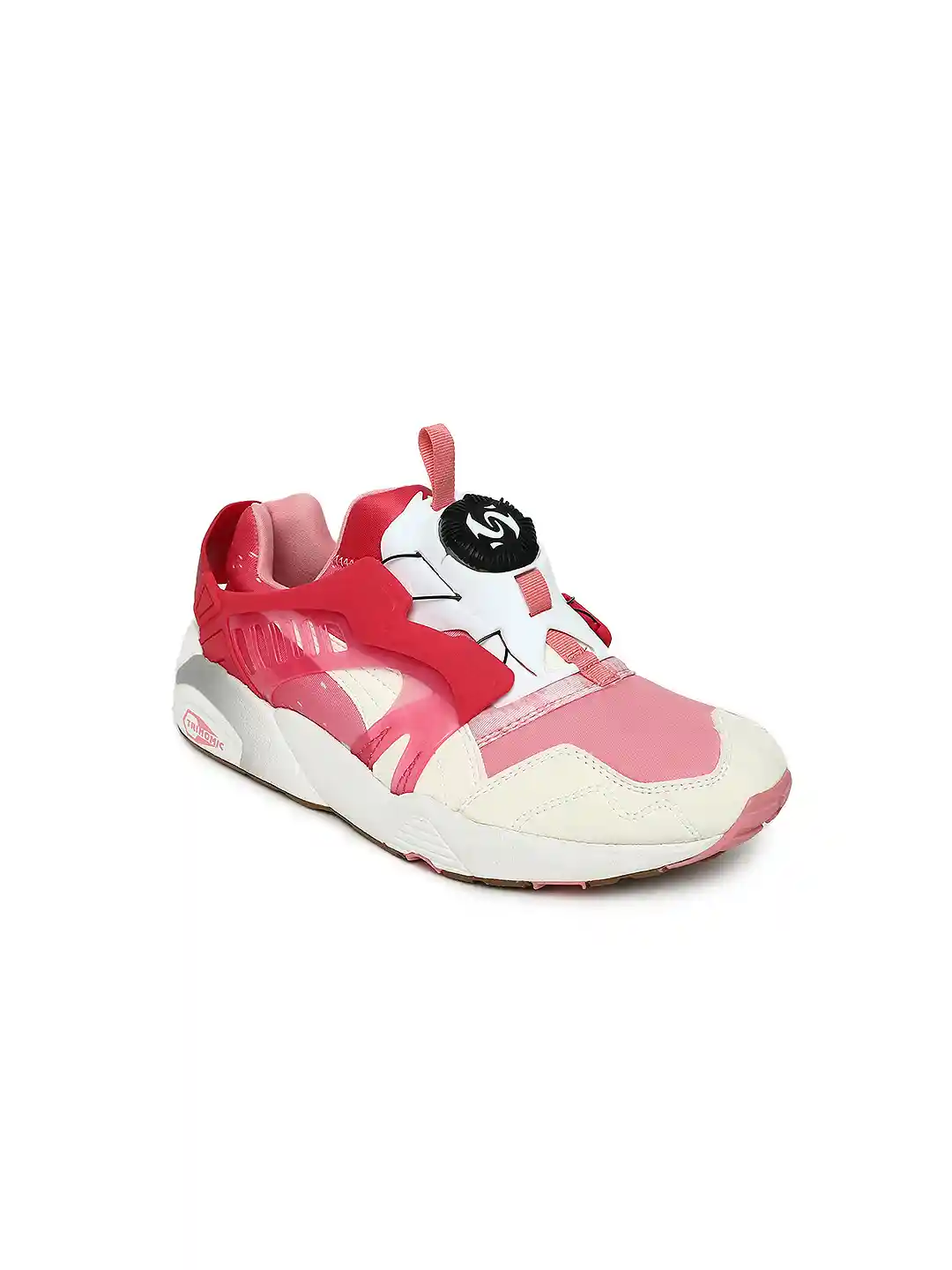 Buy Puma Kids Off-White Pink Disc Blaze Coastal Sneakers