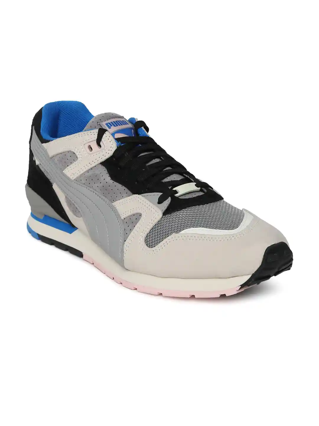 Buy Puma Men Grey \u0026 Beige Duplex OG Flag Sneakers - Casual Shoes for Men  2268692 | Myntra