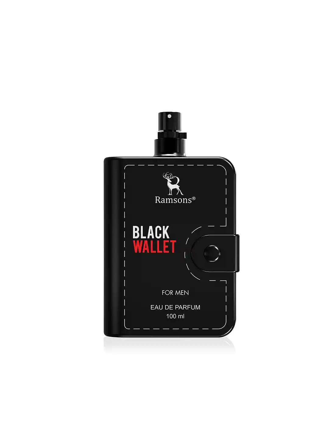 Buy Ramsons Men Black Wallet Long Lasting Eau De Parfum 100ml
