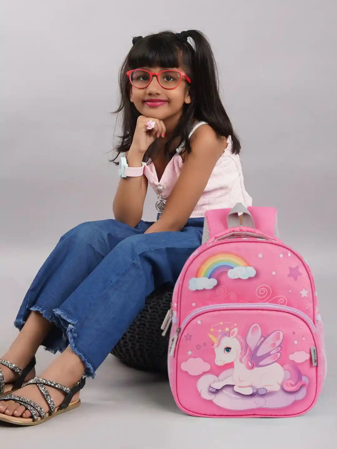 Buy VISMIINTREND Kids Printed Unicorn Backpack School Bags for