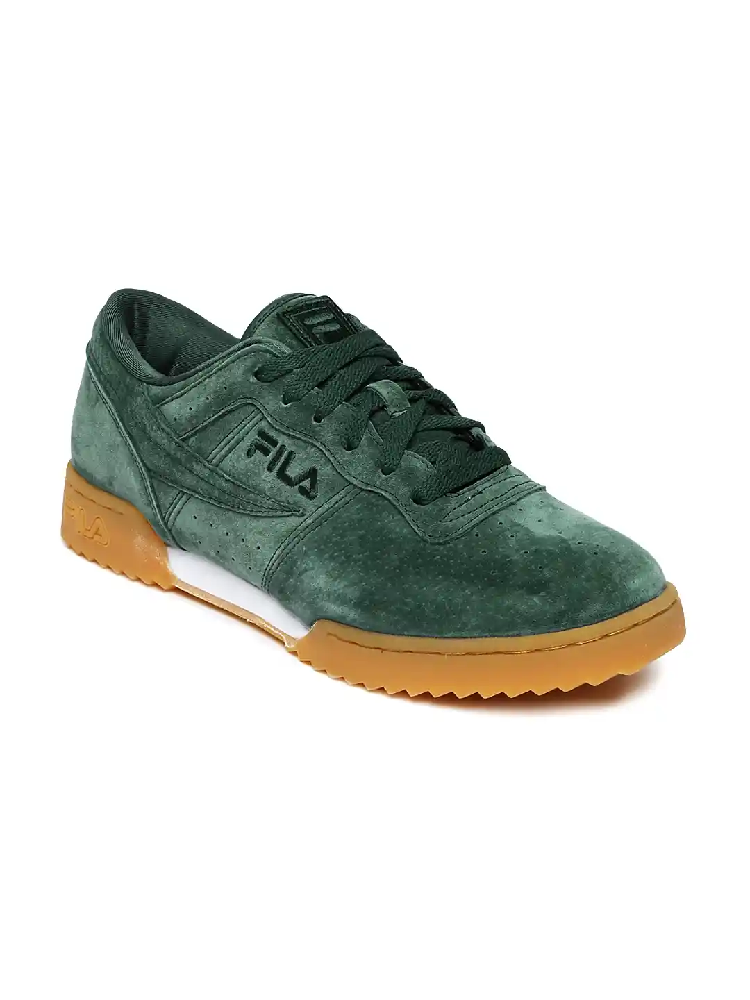 Buy FILA Men Green Suede Original Tennis Premium Shoes Sports
