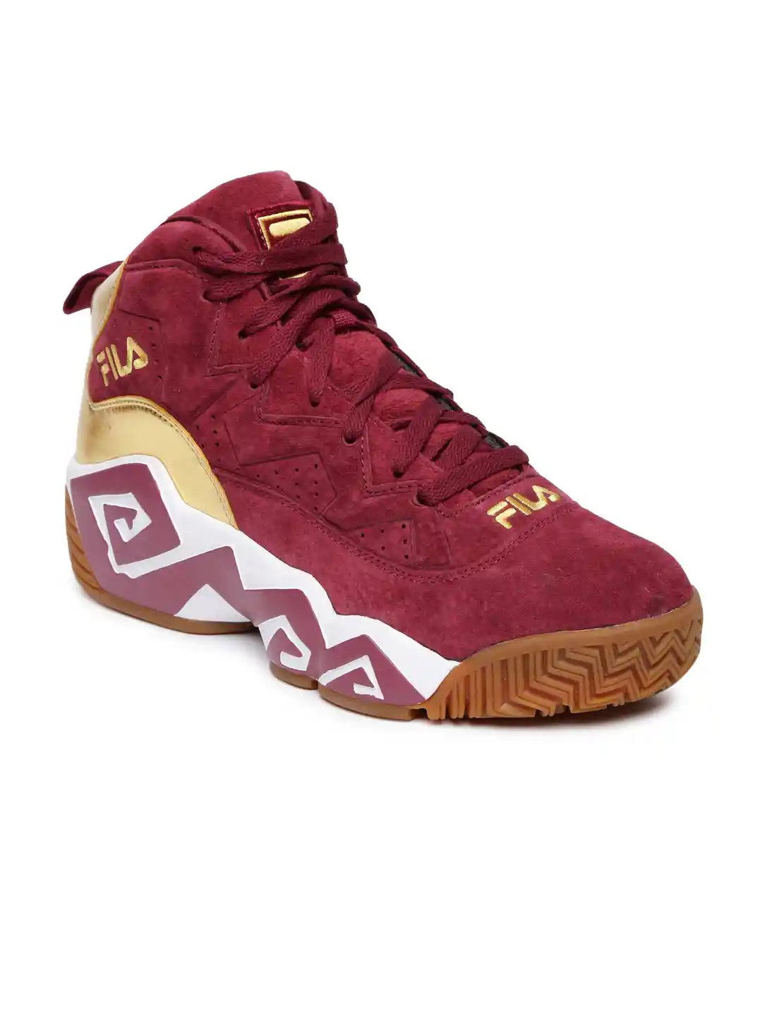 Fila Trainers Fila Disruptor Velvet Red Fila Sneakers Fila