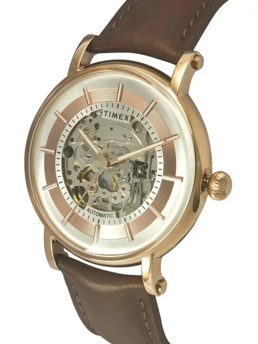 Buy Timex Men Skeleton Dial Stainless Steel Straps Analogue