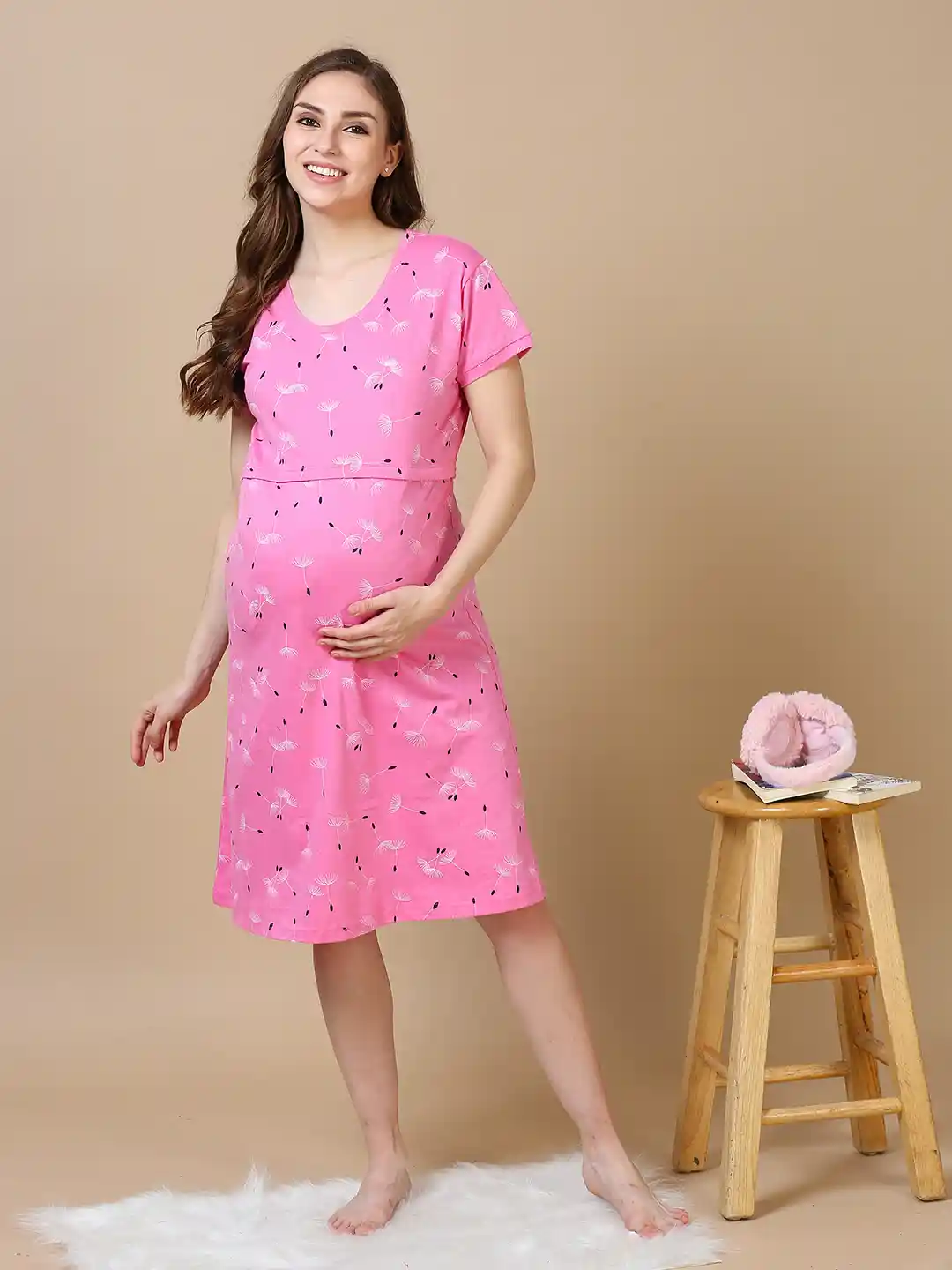 Buy 9shines Label Women Hosiery Cotton Knee Length Feeding