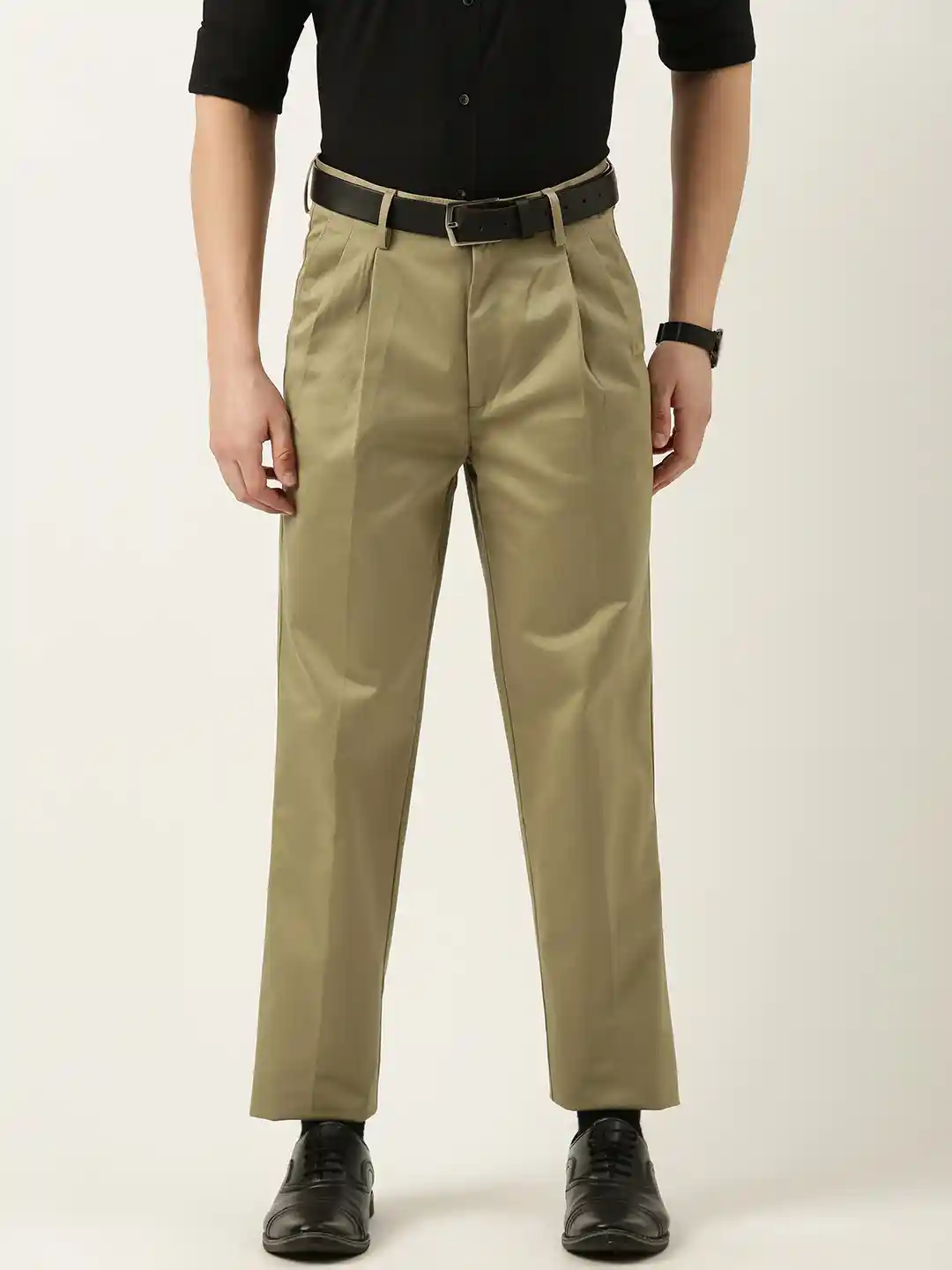 Buy Peter England Men Slim Fit Chinos Trousers Trousers for Men