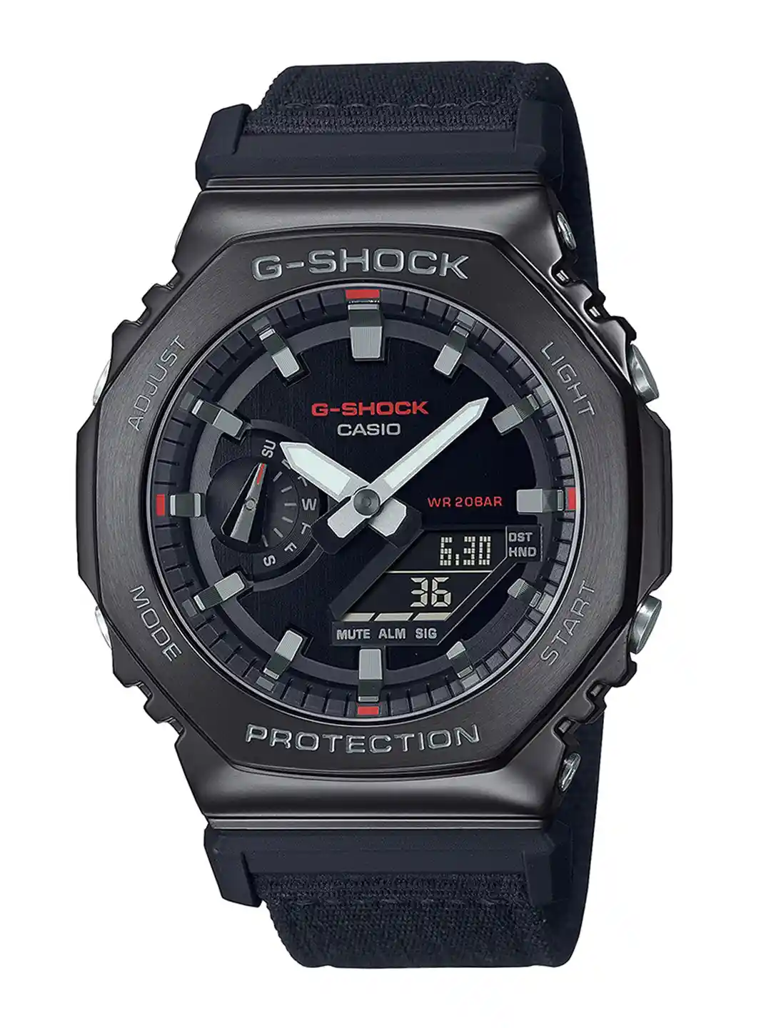 Buy CASIO Men G-Shock G-Steel GM-2100CB-1ADR Black Ana-Digi Dial