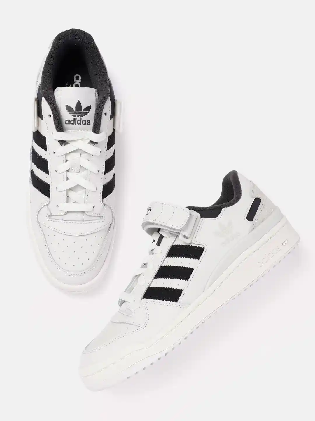 【non】 Buy ADIDAS Originals Men Perforated Forum Low Leather Sneakers