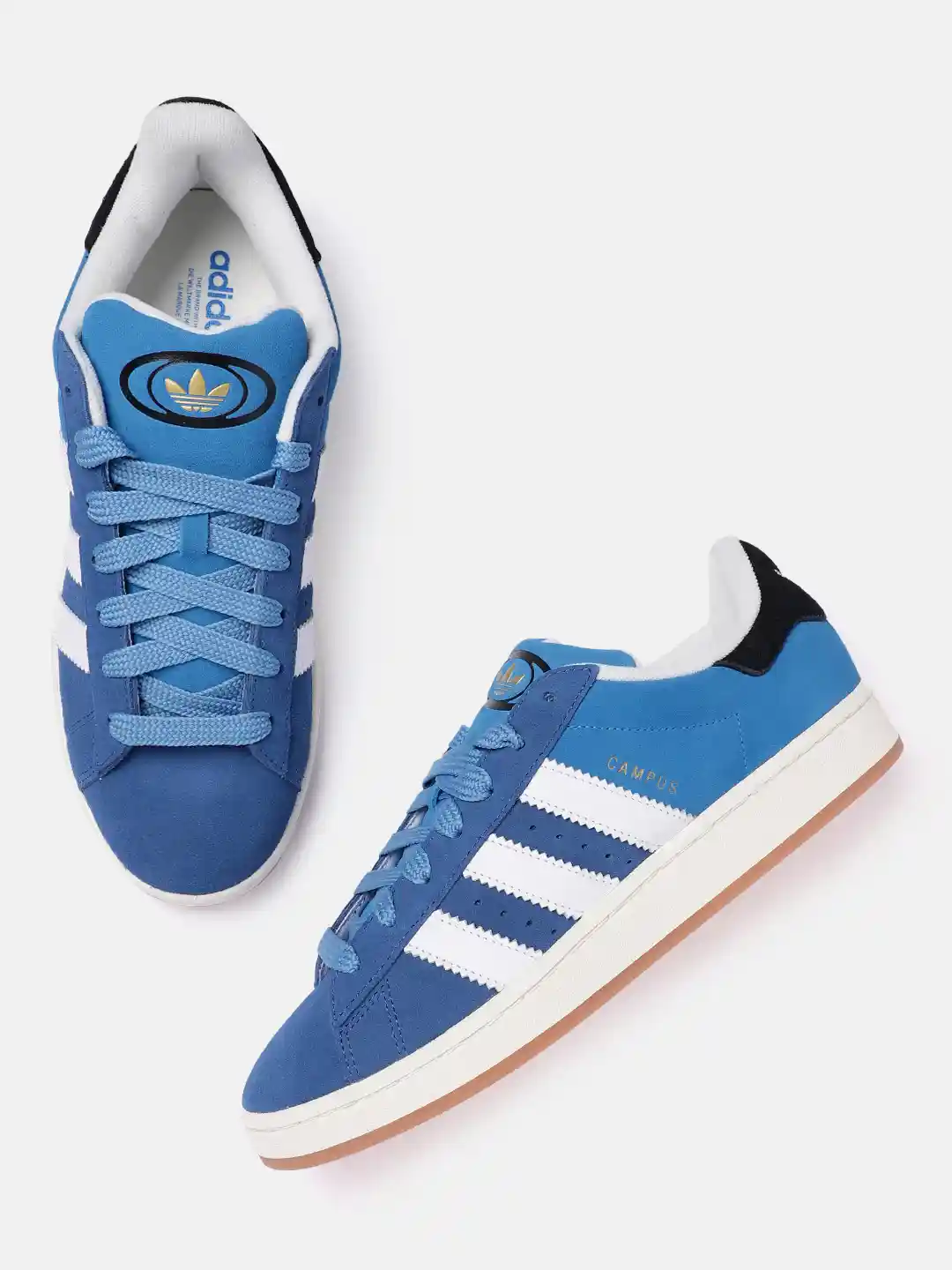Buy ADIDAS Originals Men Striped Detail Campus Sneakers Casual