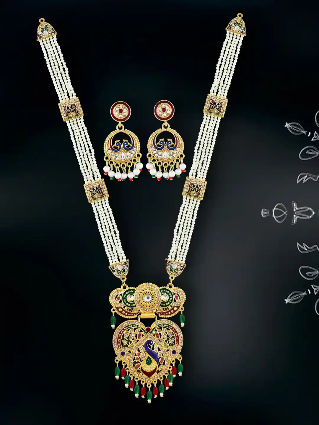 Clearance Mansiyaorange Mansiyaorange Alloy Jewel Set Buy